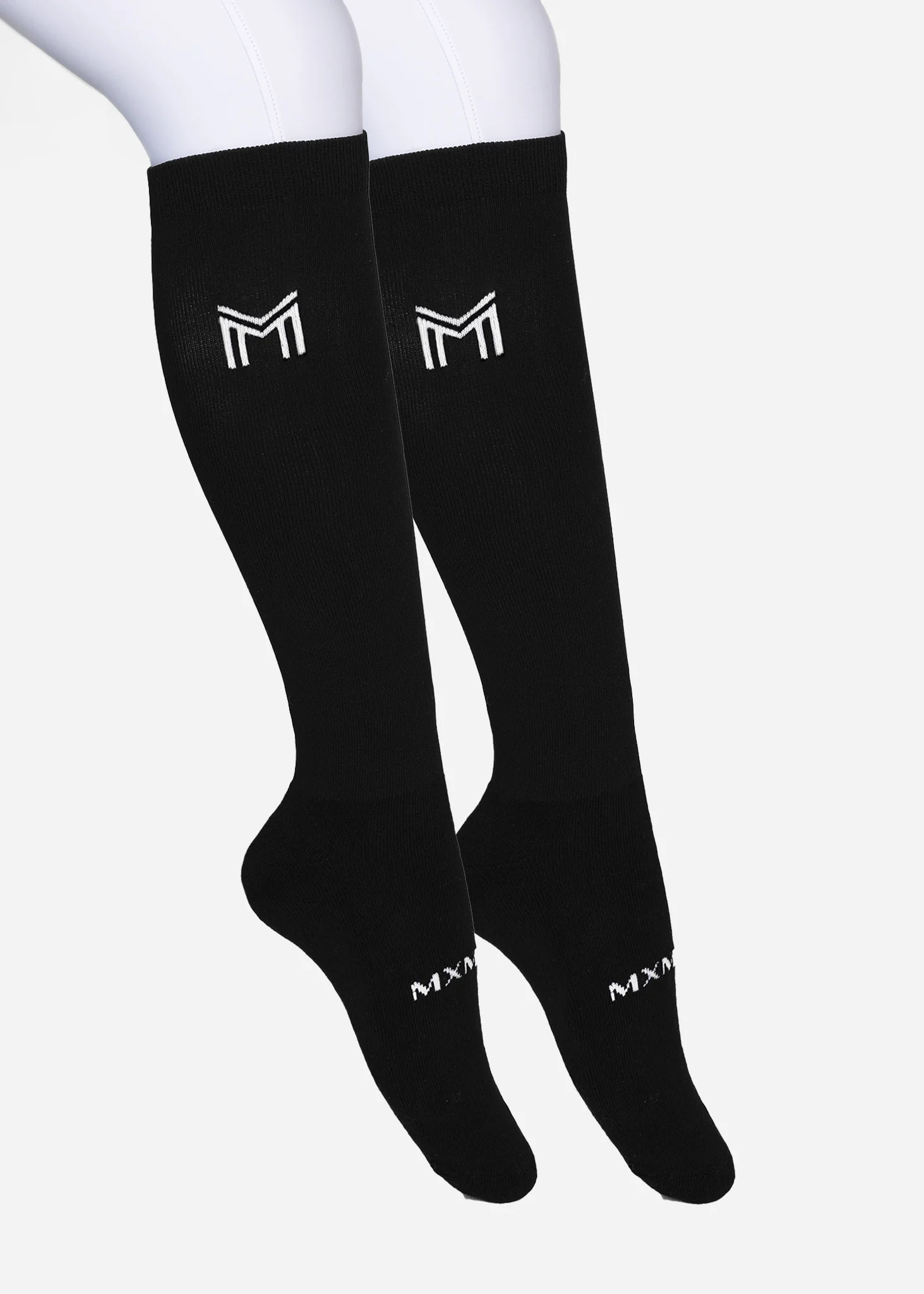 2-Pack Flag Riding Socks (Black)