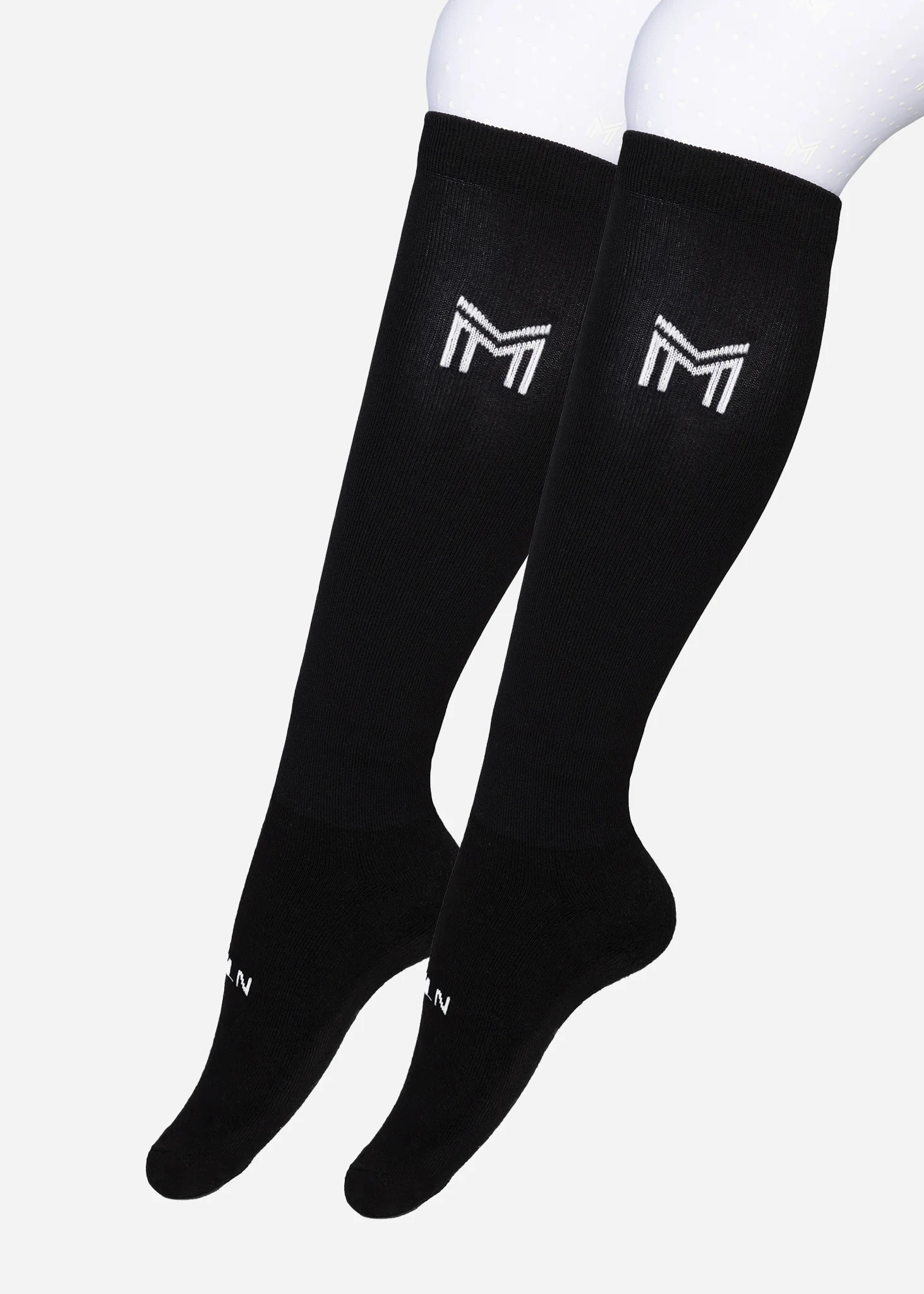 2-Pack Flag Riding Socks (Black) - Image 3