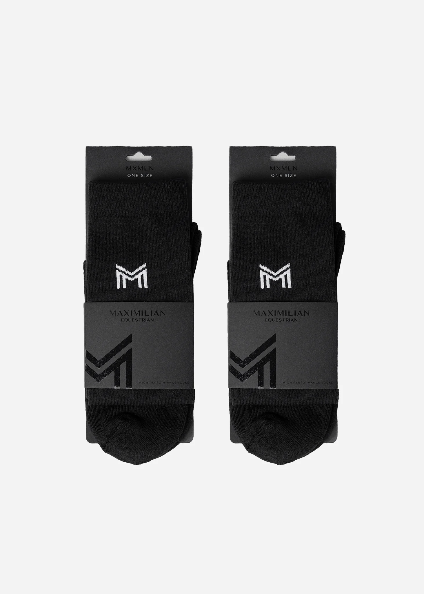 2-Pack Flag Riding Socks (Black) - Image 4