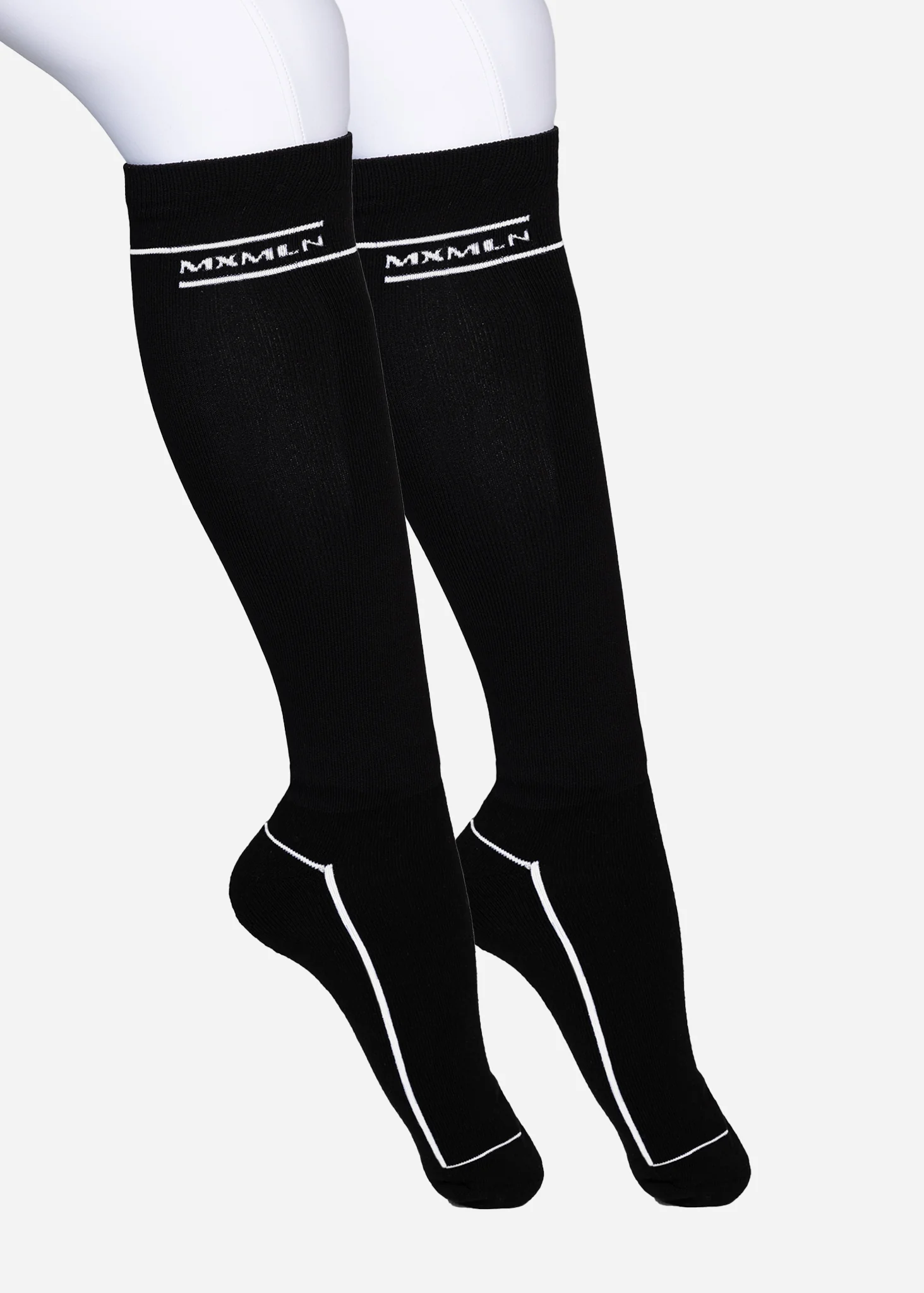 2-Pack Revo Riding Socks (Black)