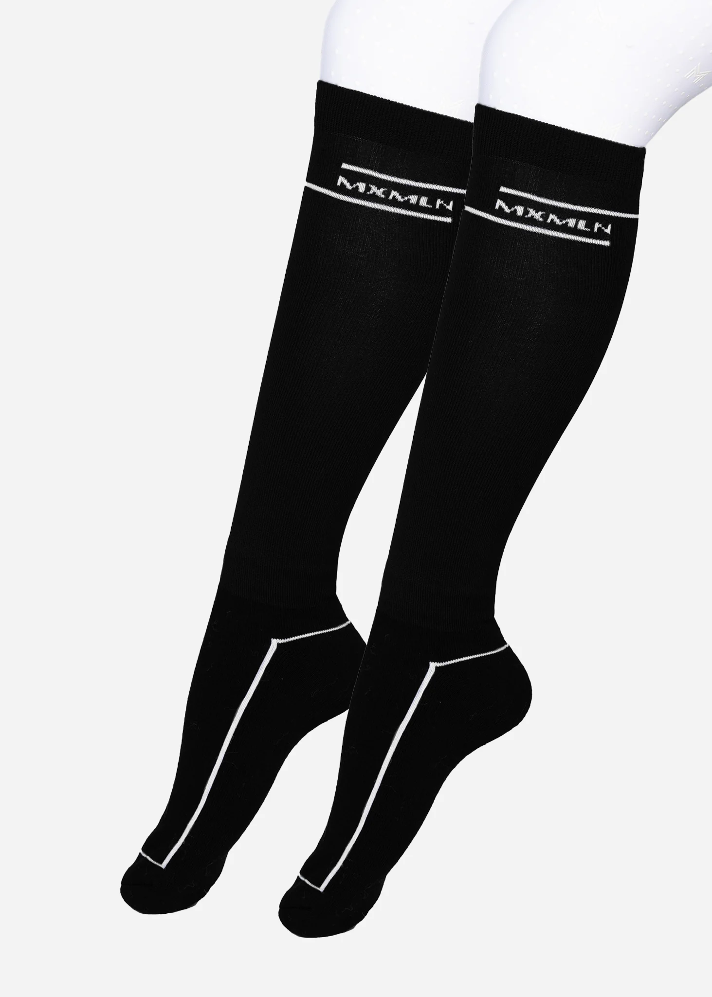2-Pack Revo Riding Socks (Black) - Image 3