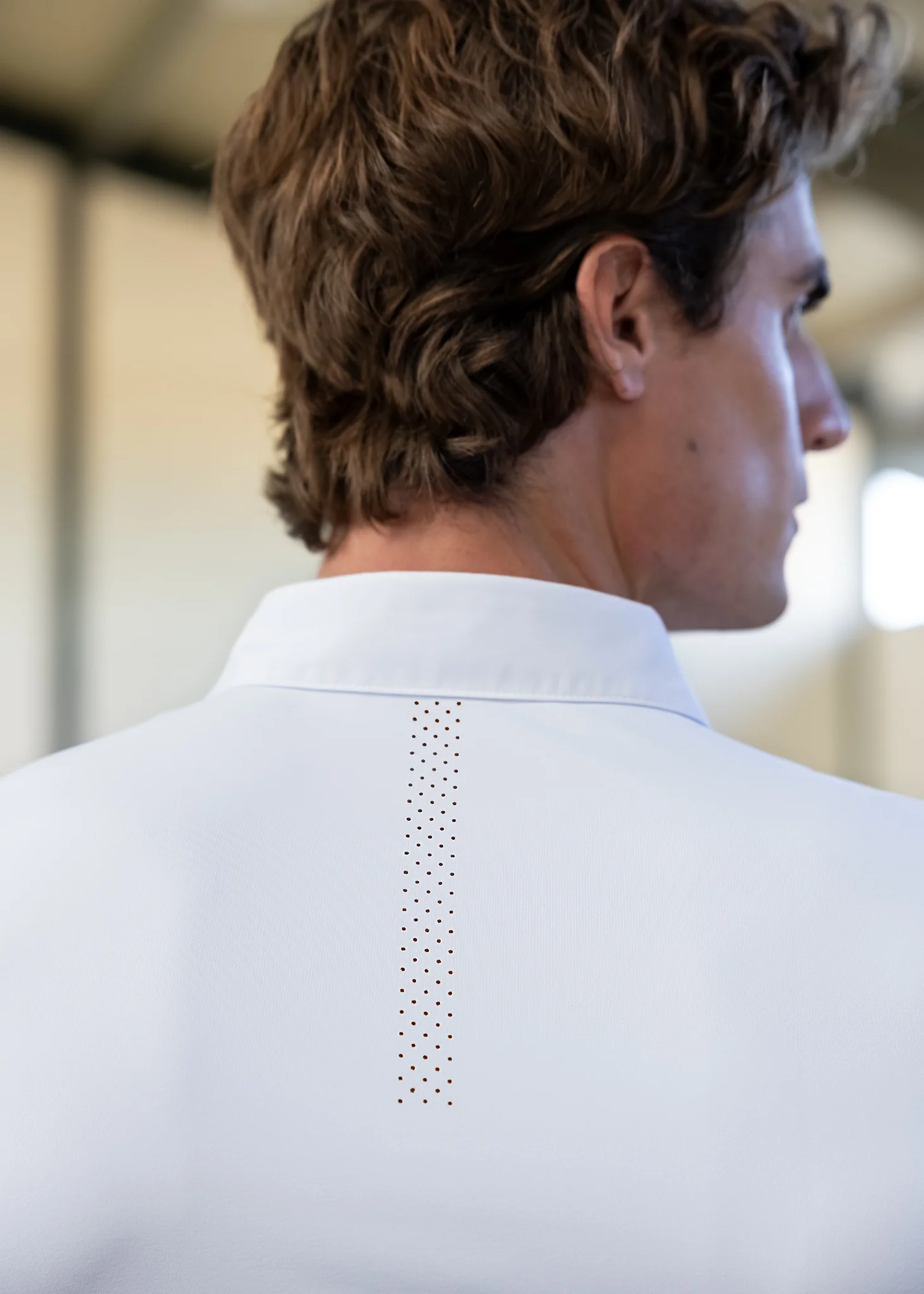 Active Short Sleeve Competition Shirt (White) - Image 5