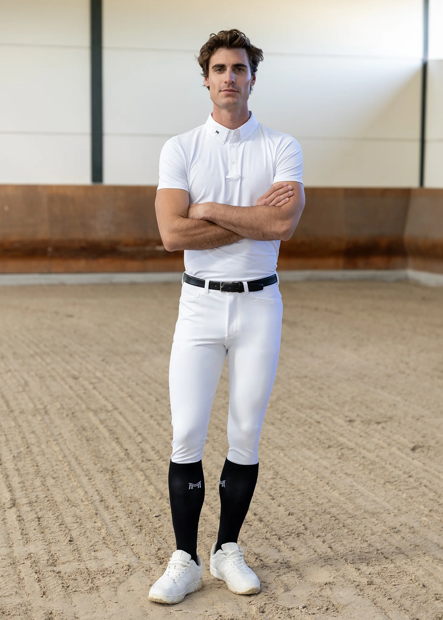 Active Short Sleeve Competition Shirt (White) - Image 7