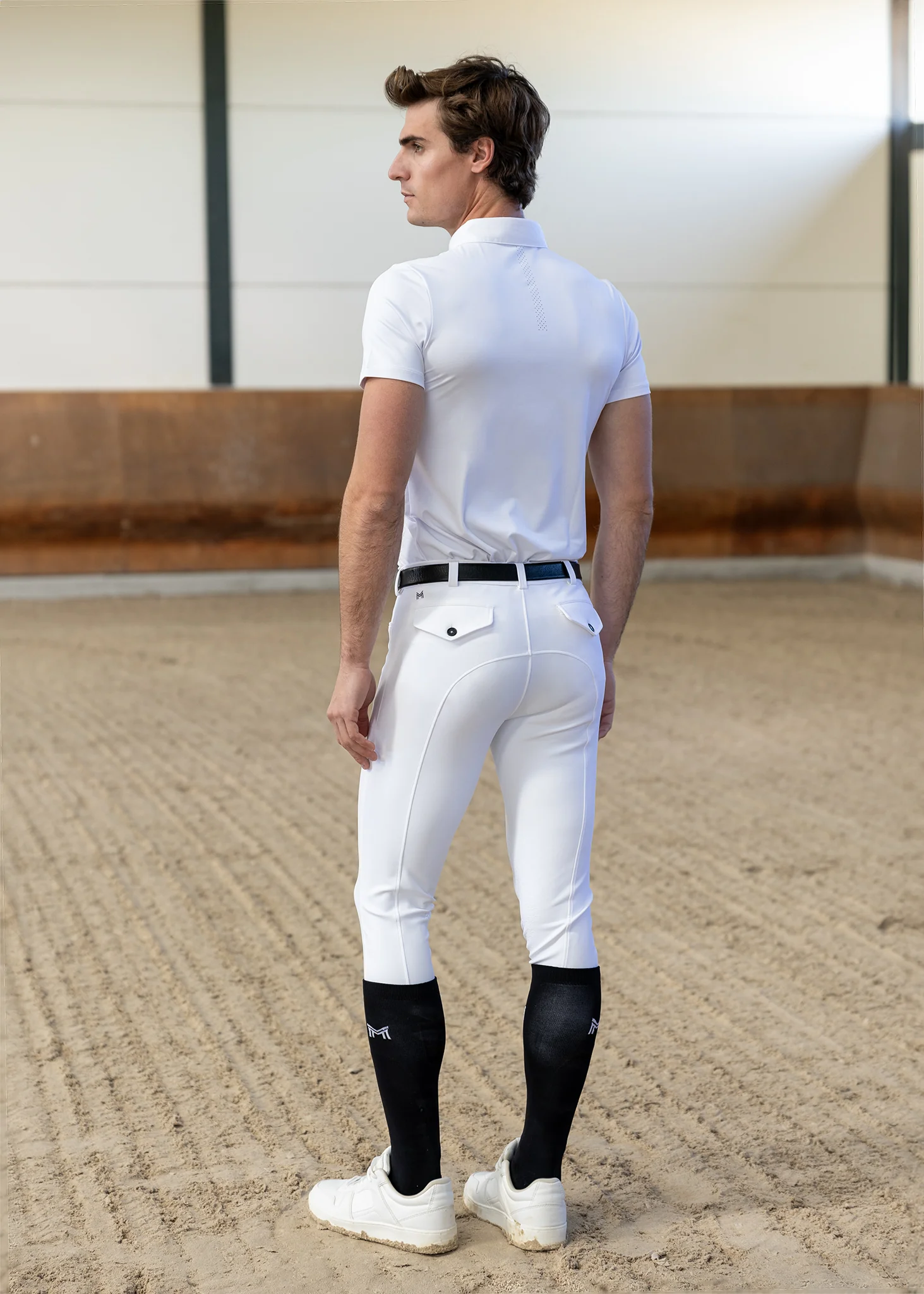 Active Short Sleeve Competition Shirt (White) - Image 9