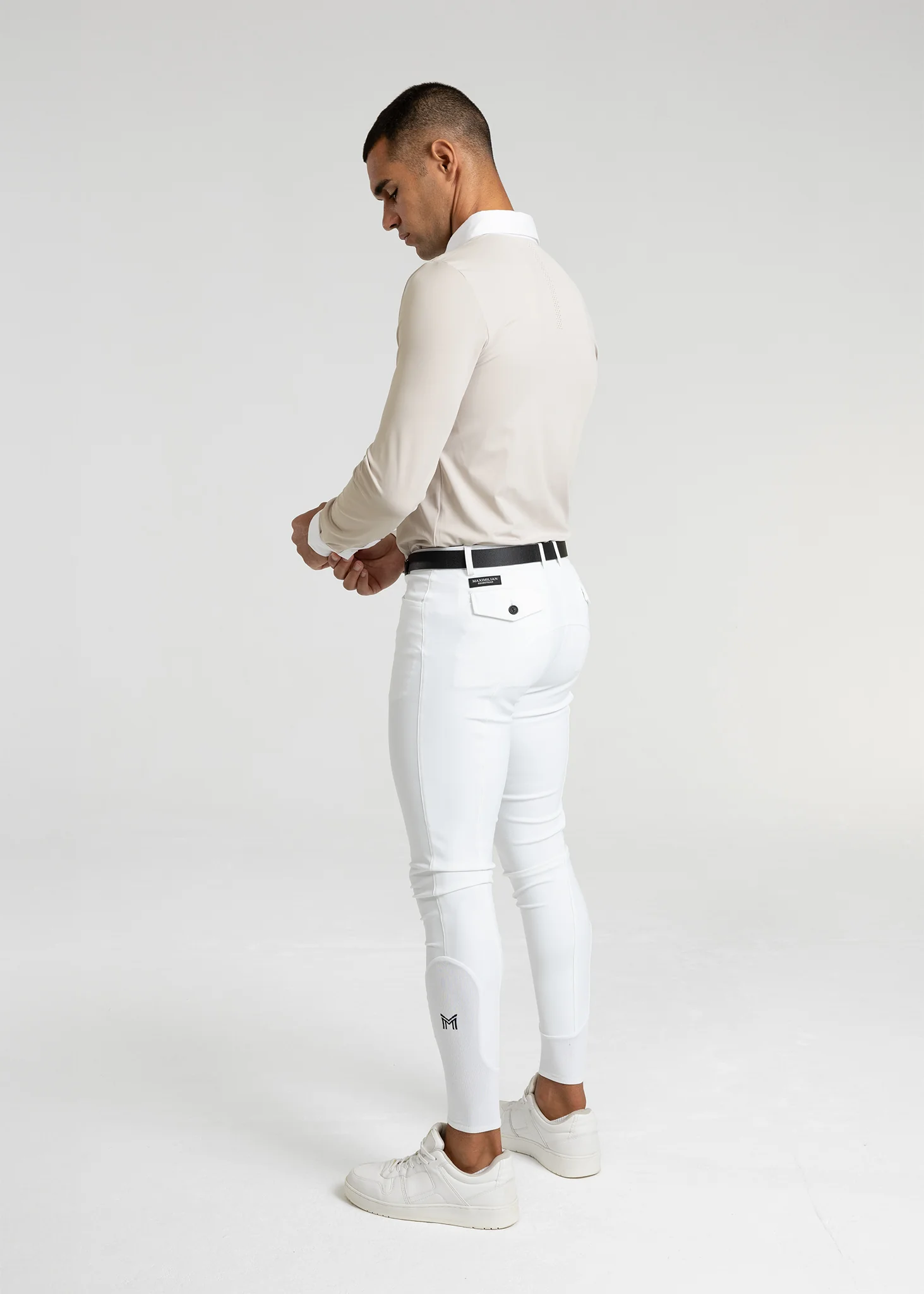 Active Long Sleeve Competition Shirt (Beige) - Image 8