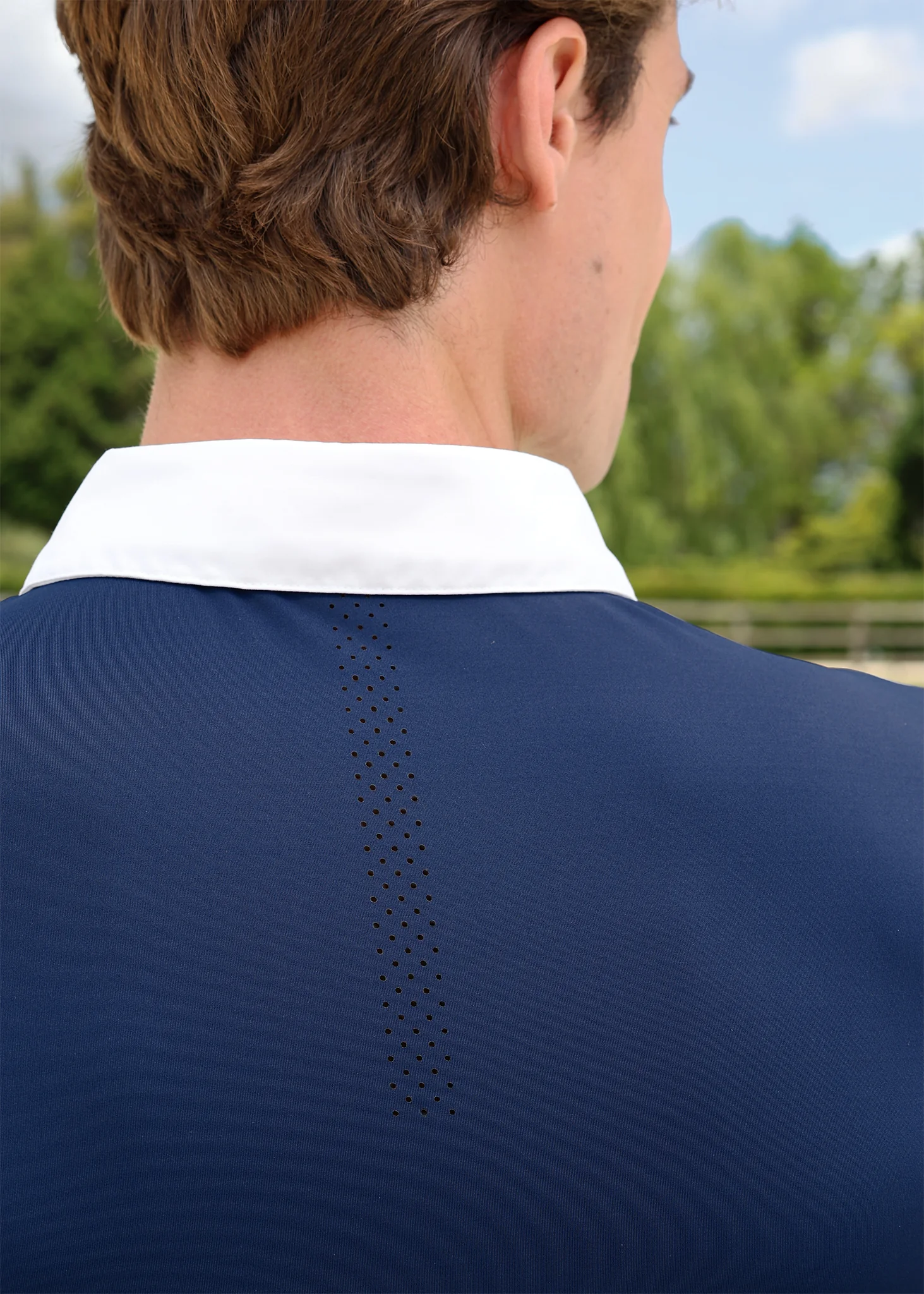 Active Long Sleeve Competition Shirt (Navy) - Image 6