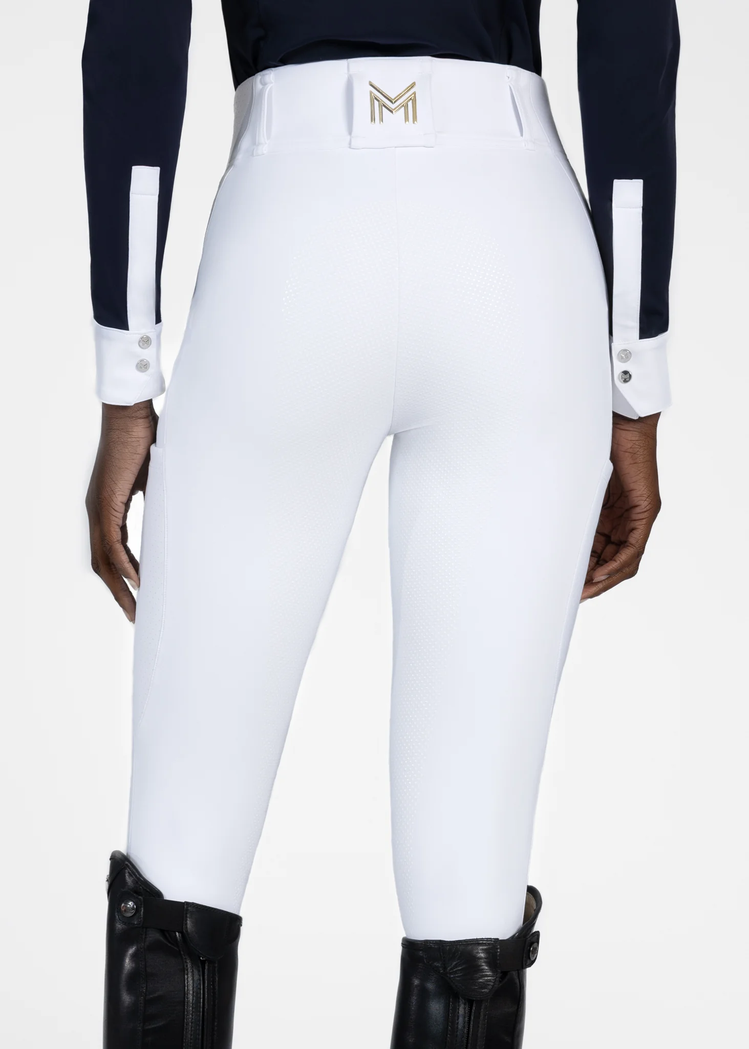 Aero Breeches (White/Gold) - Image 5