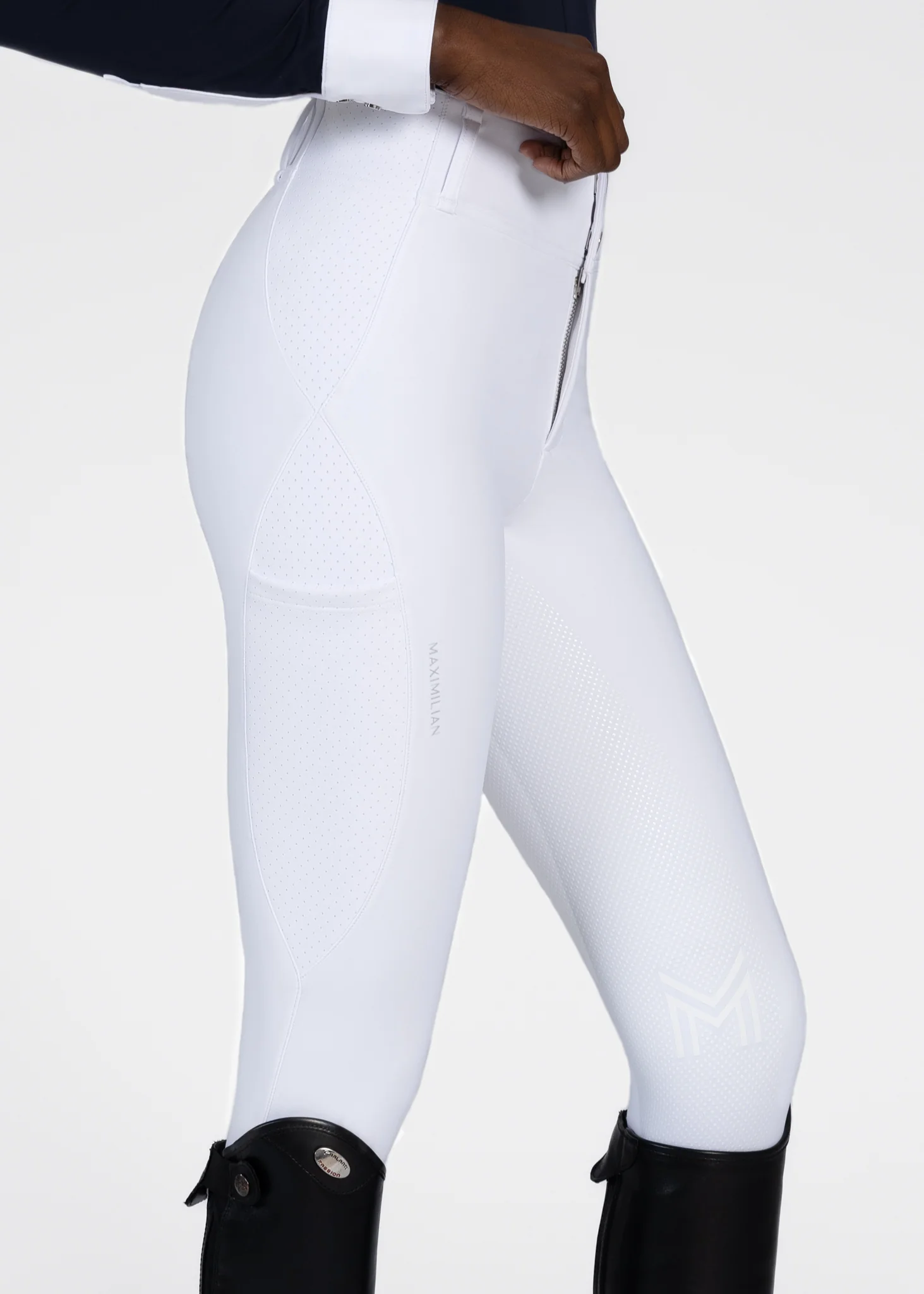Aero Breeches (White/Silver) - Image 5