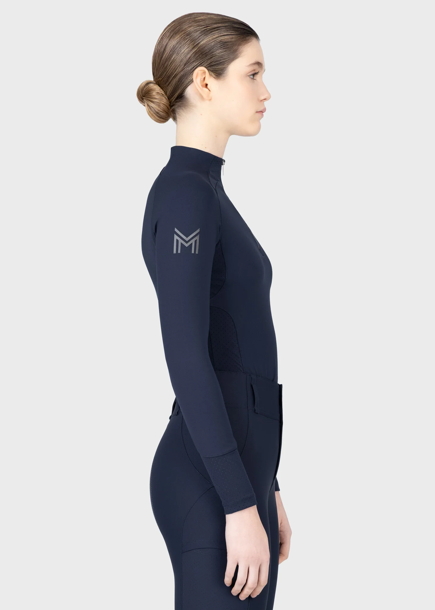 Aero Long Sleeve Base Layer (Atlantic) - Image 6