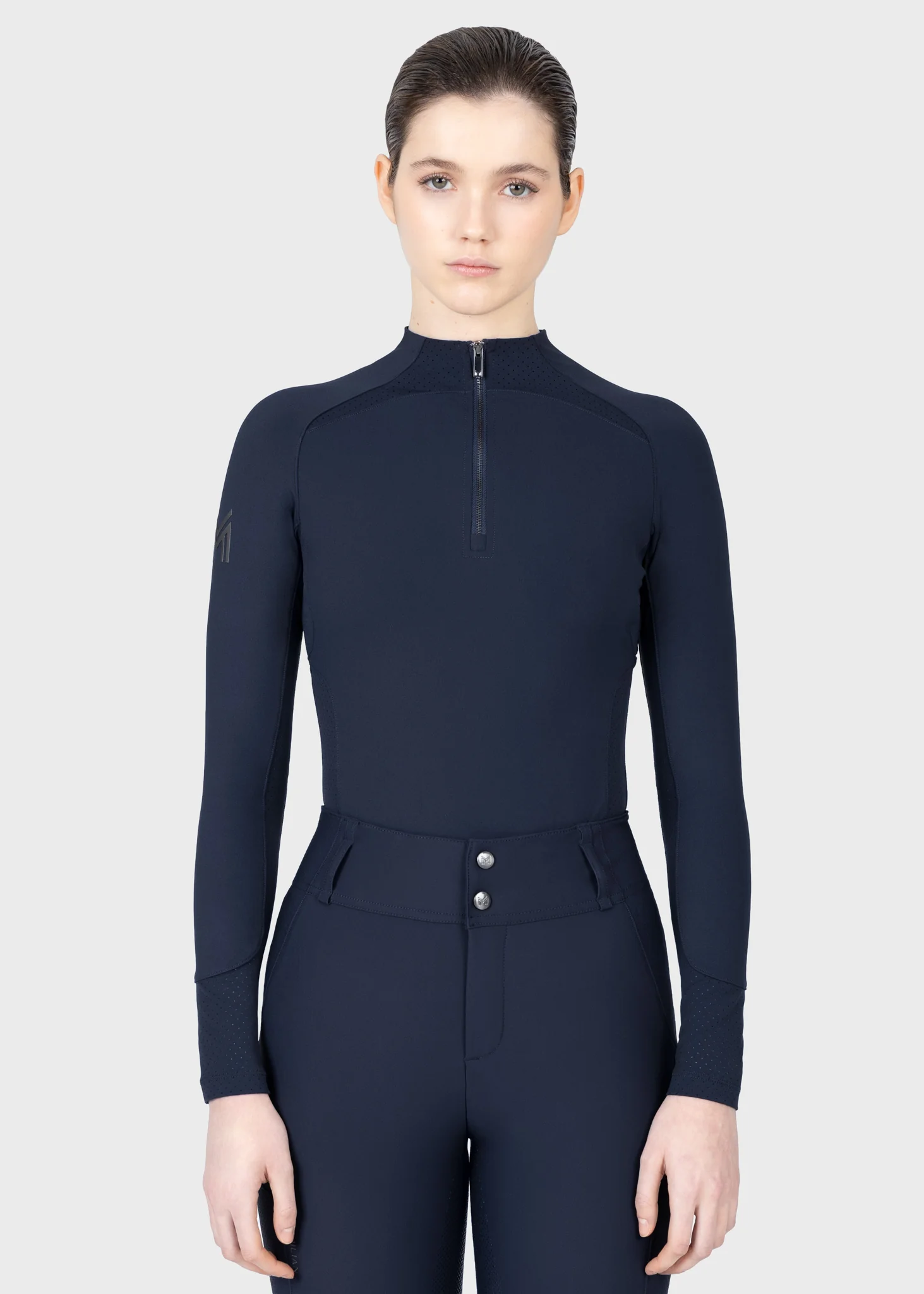Aero Long Sleeve Base Layer (Atlantic) - Image 7