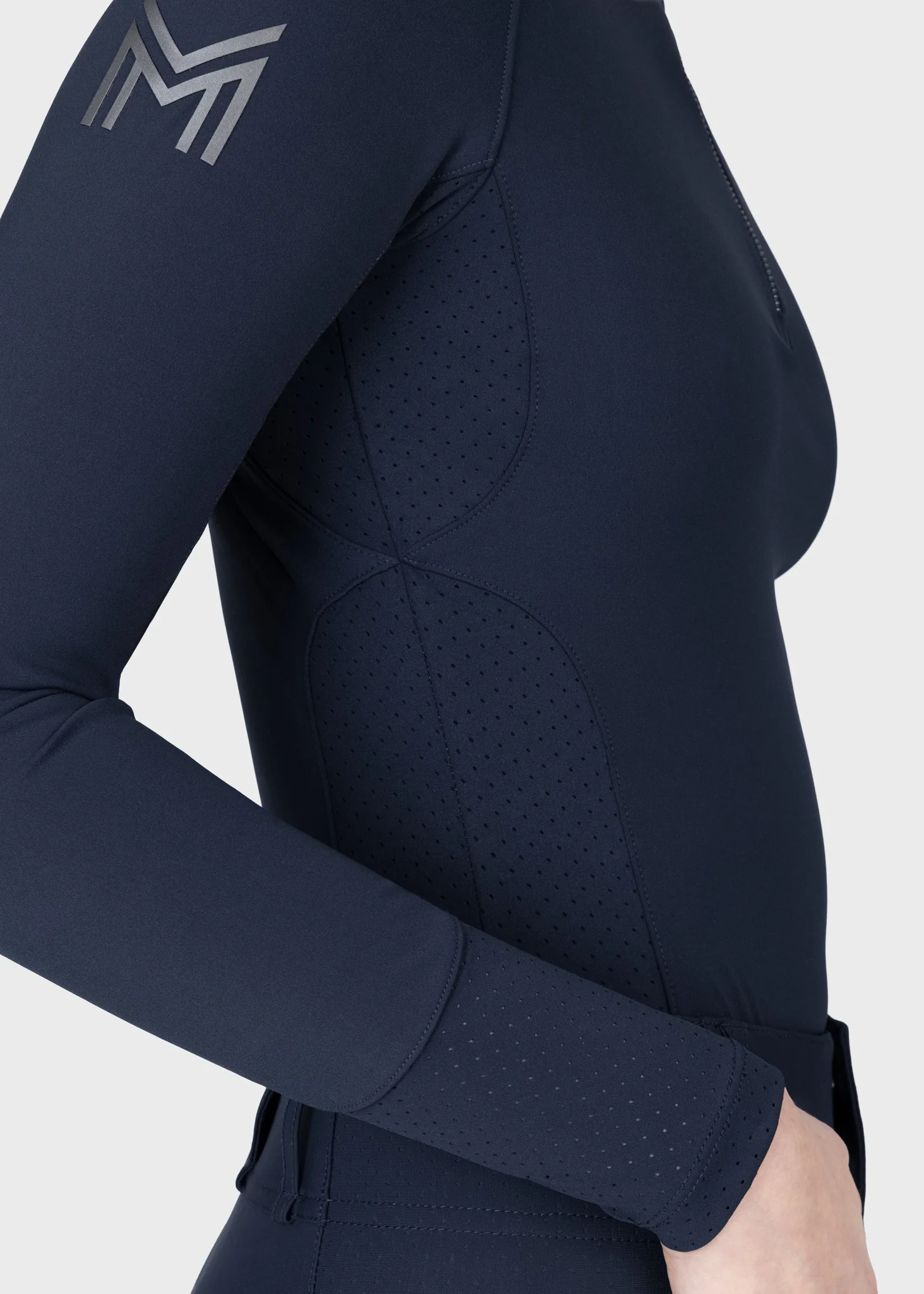 Aero Long Sleeve Base Layer (Atlantic) - Image 9
