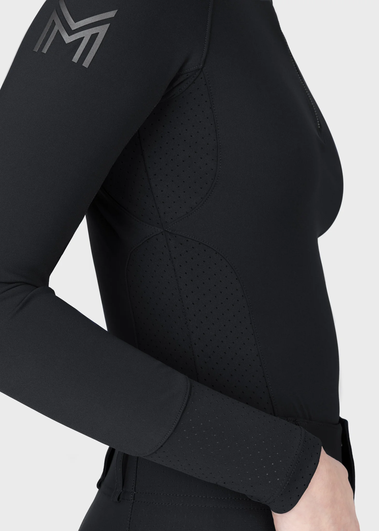 Aero Long Sleeve Base Layer (Black) - Image 10