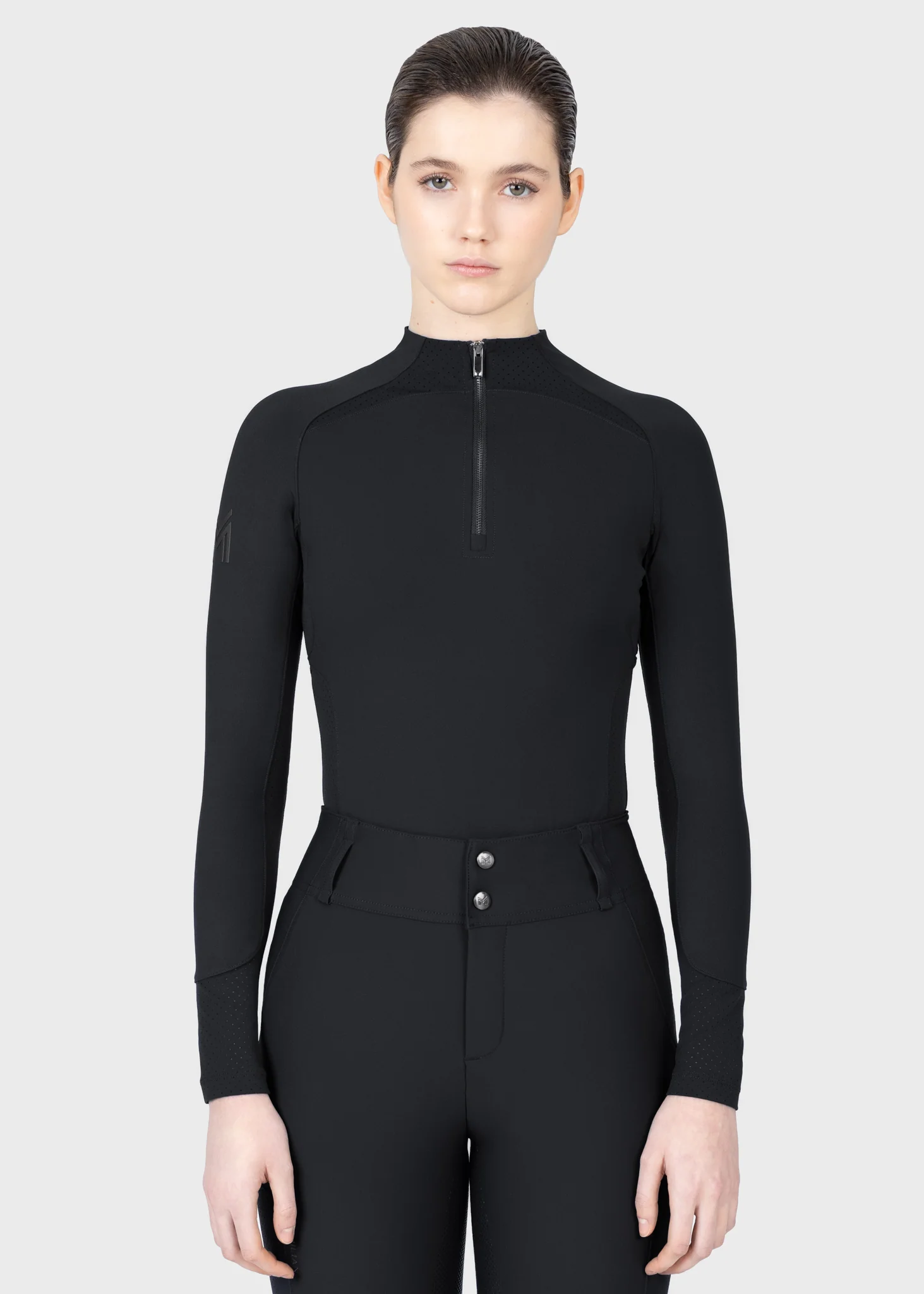 Aero Long Sleeve Base Layer (Black) - Image 7