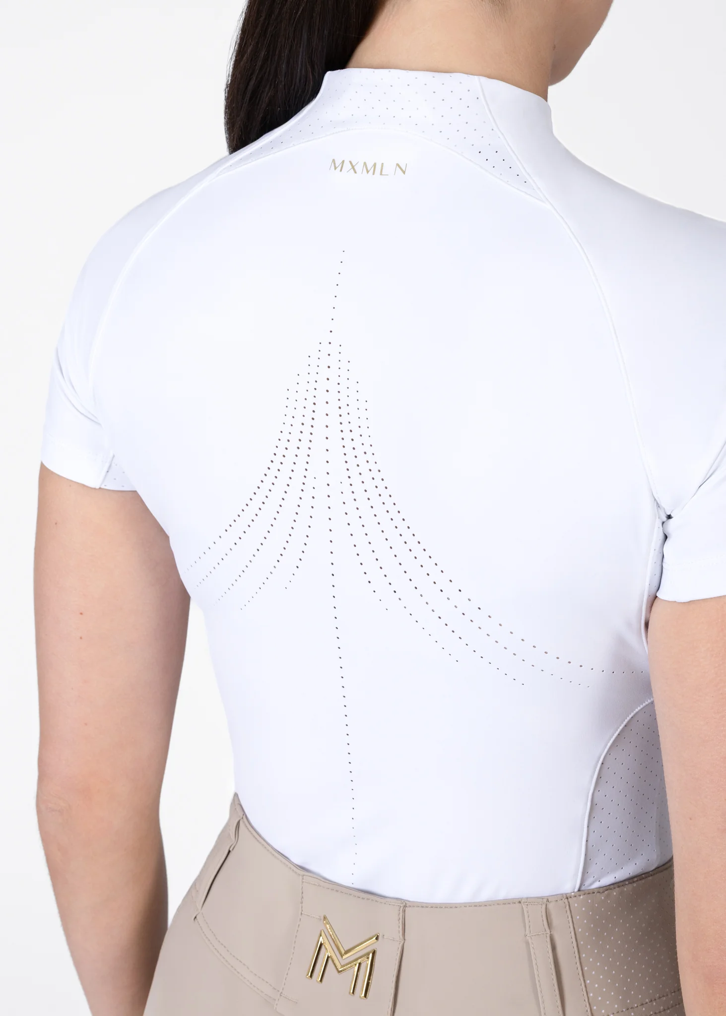 Aero Short Sleeve Base Layer (White) - Image 6