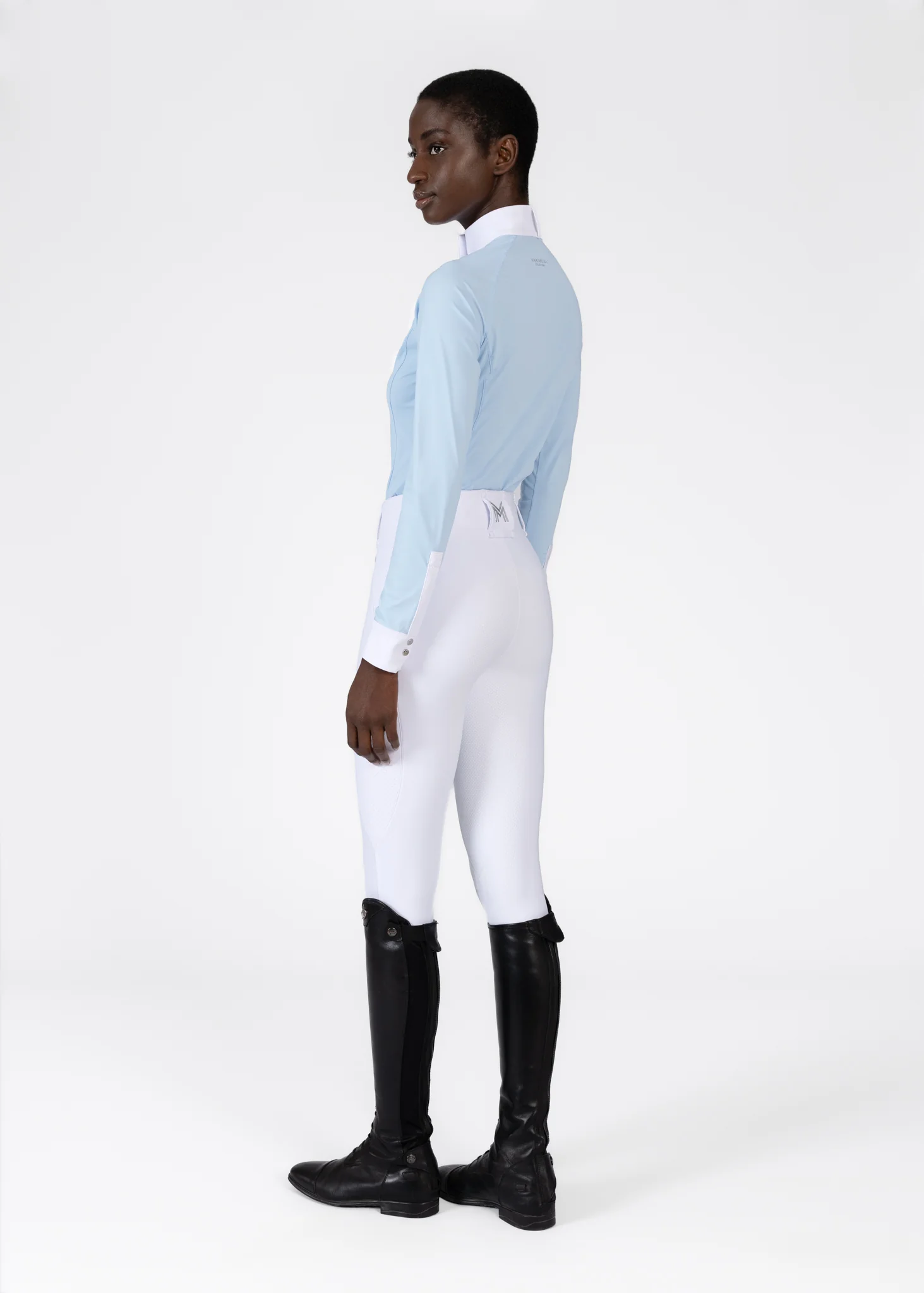 Aira Long Sleeve Show Shirt (Aqua) - Image 8