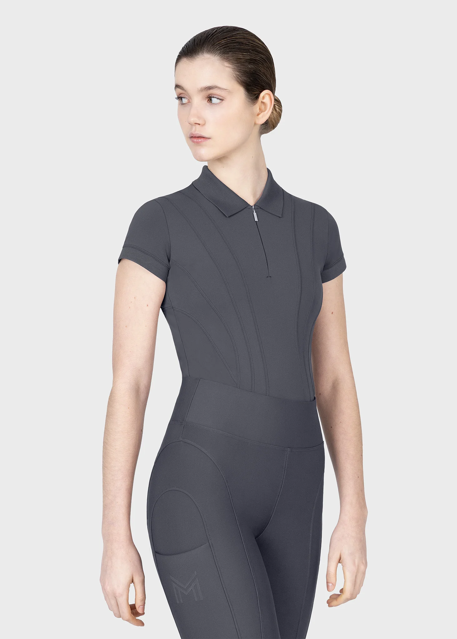 Arc Short Sleeve Polo Shirt (Graphite)