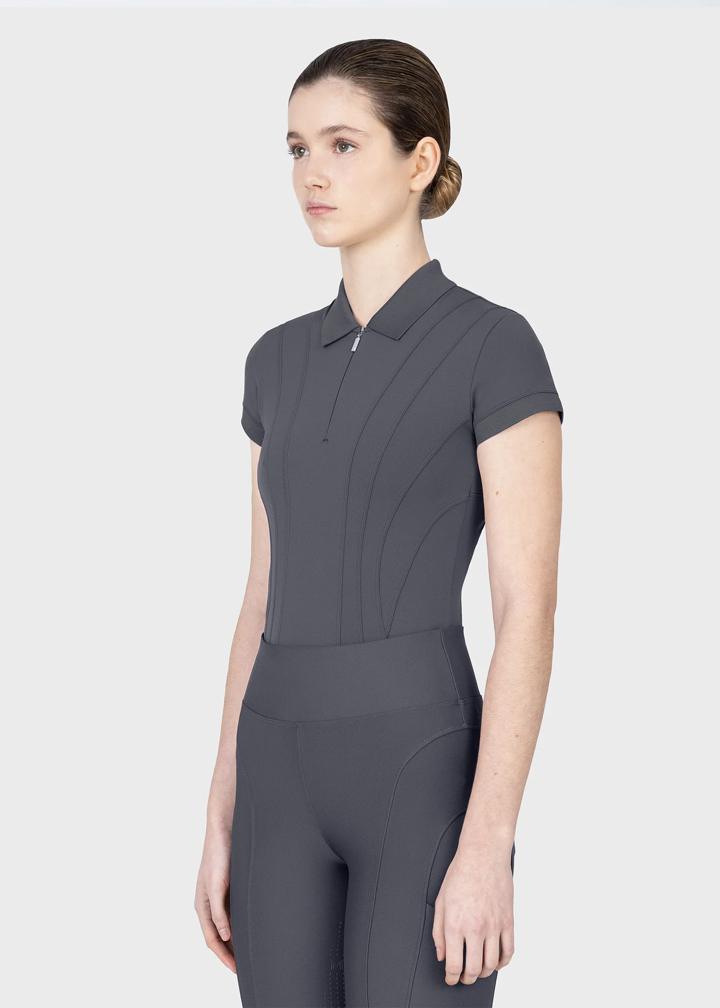 Arc Short Sleeve Polo Shirt (Graphite) - Image 2