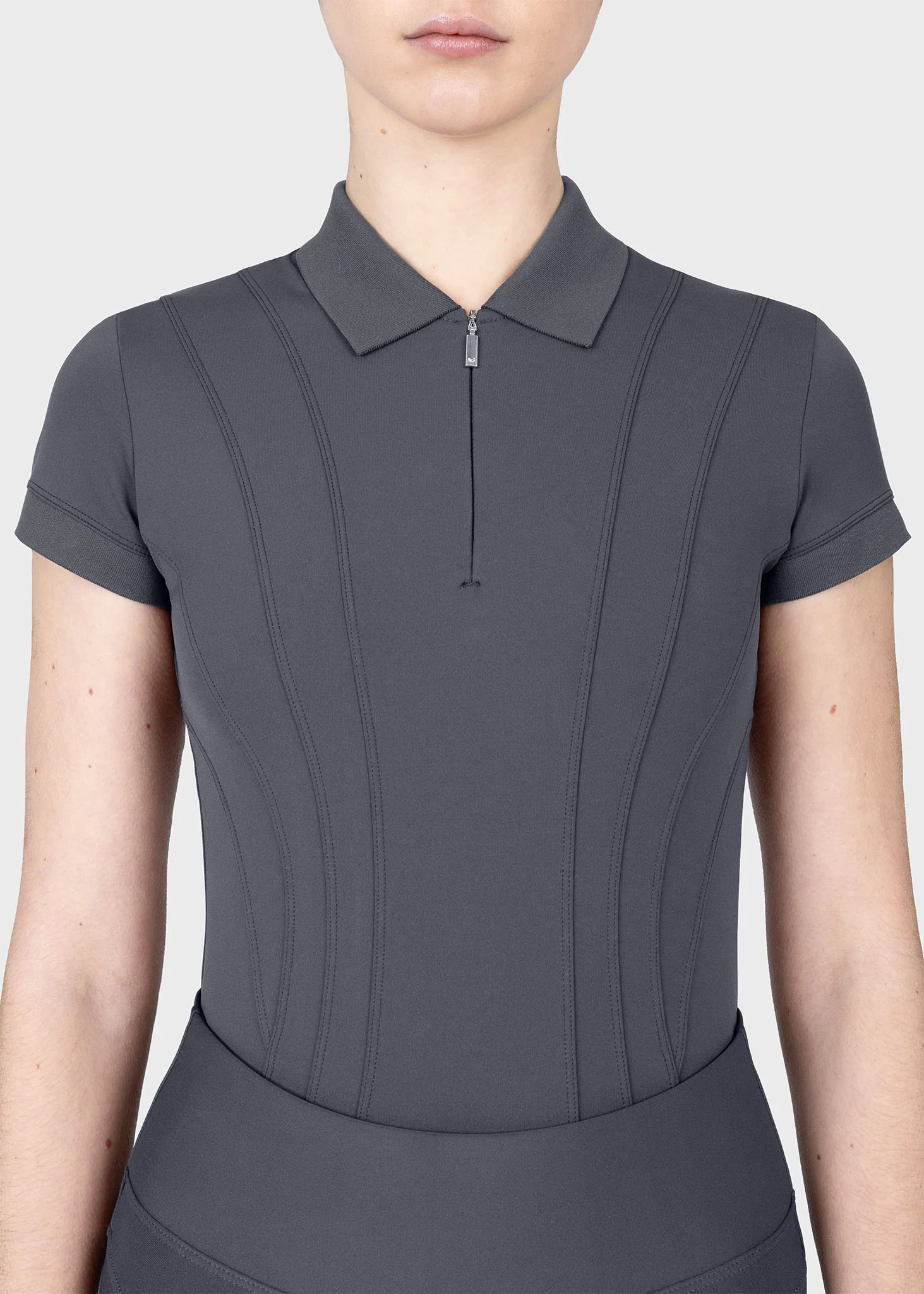 Arc Short Sleeve Polo Shirt (Graphite) - Image 7