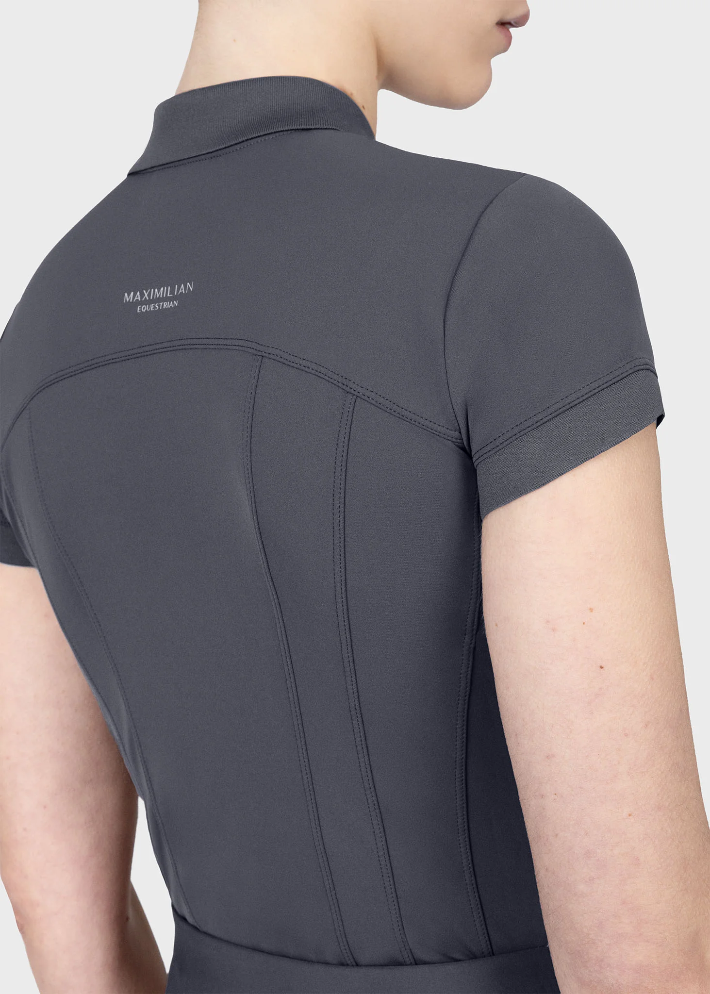 Arc Short Sleeve Polo Shirt (Graphite) - Image 8