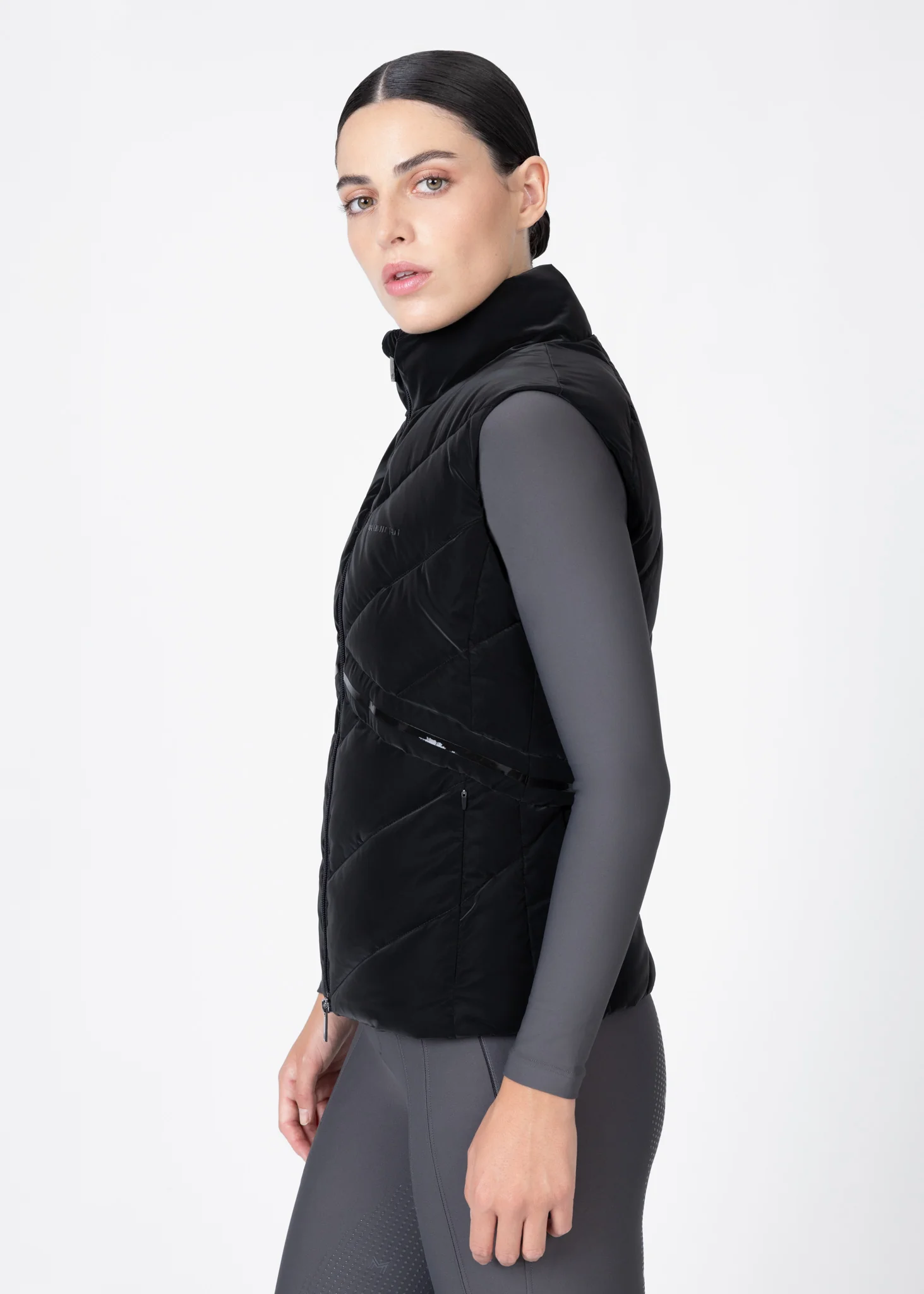 Astro Puffer Vest (Black) - Image 3