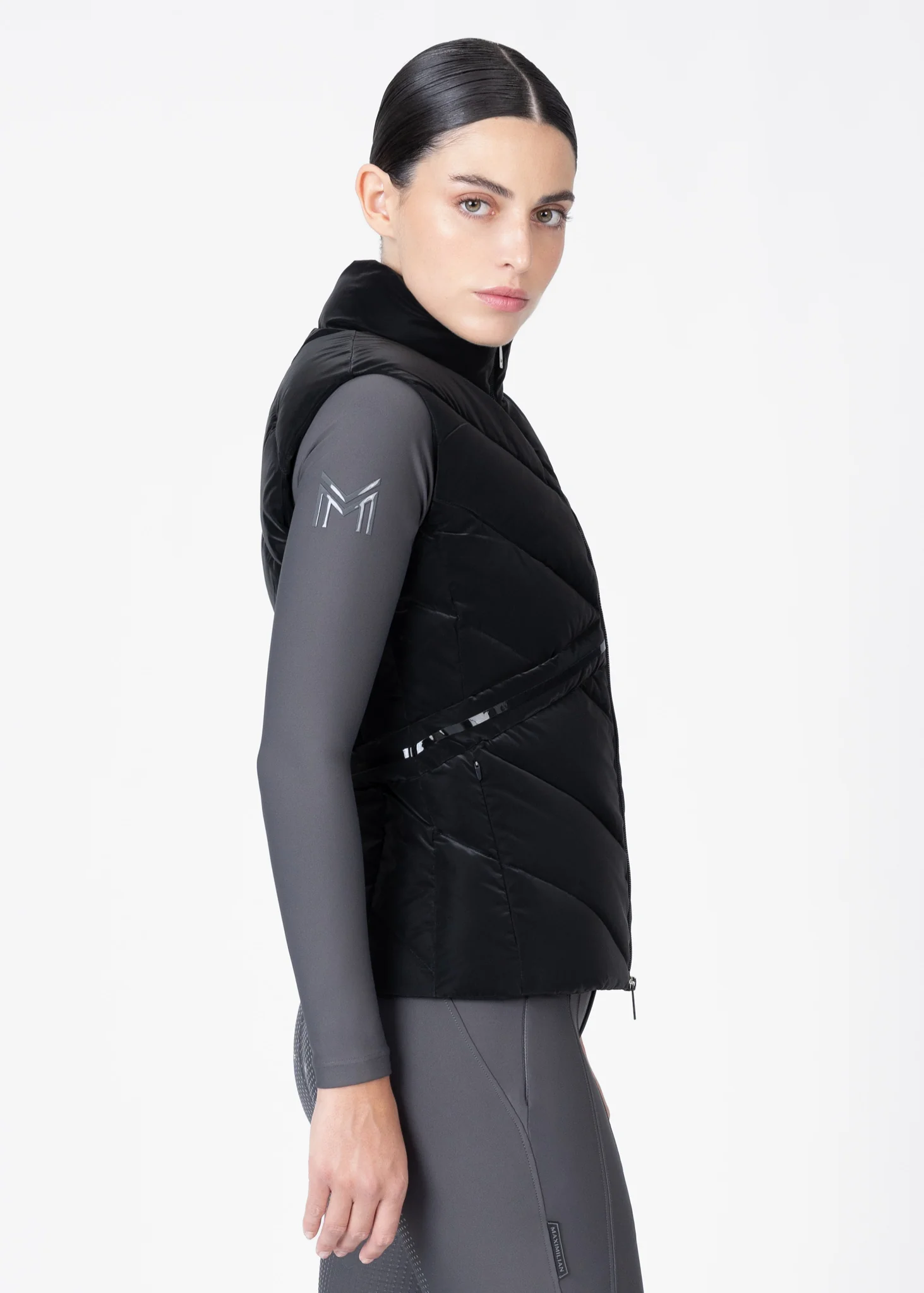 Astro Puffer Vest (Black) - Image 6