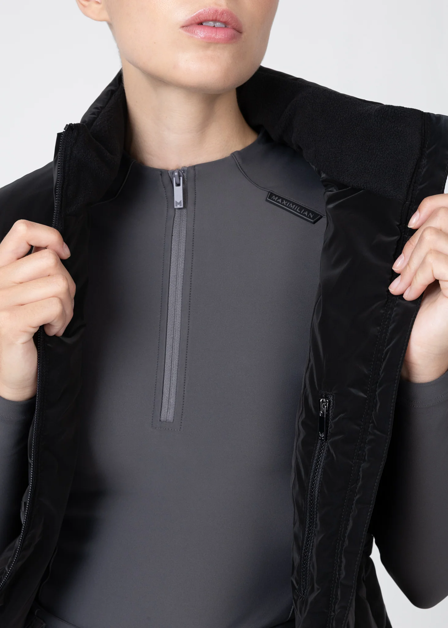 Astro Puffer Vest (Black) - Image 8