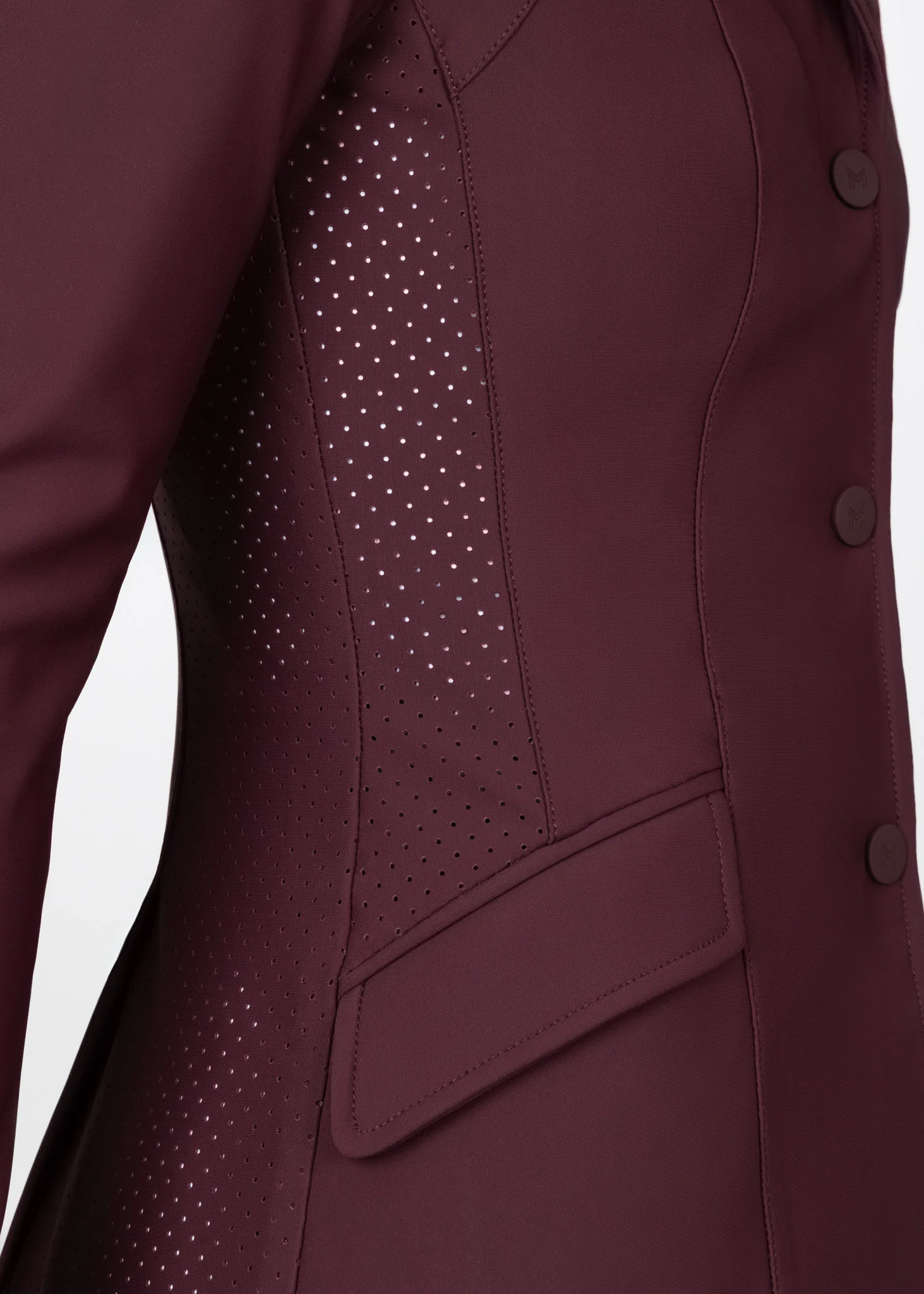 Aura Show Jacket (Burgundy) - Image 10