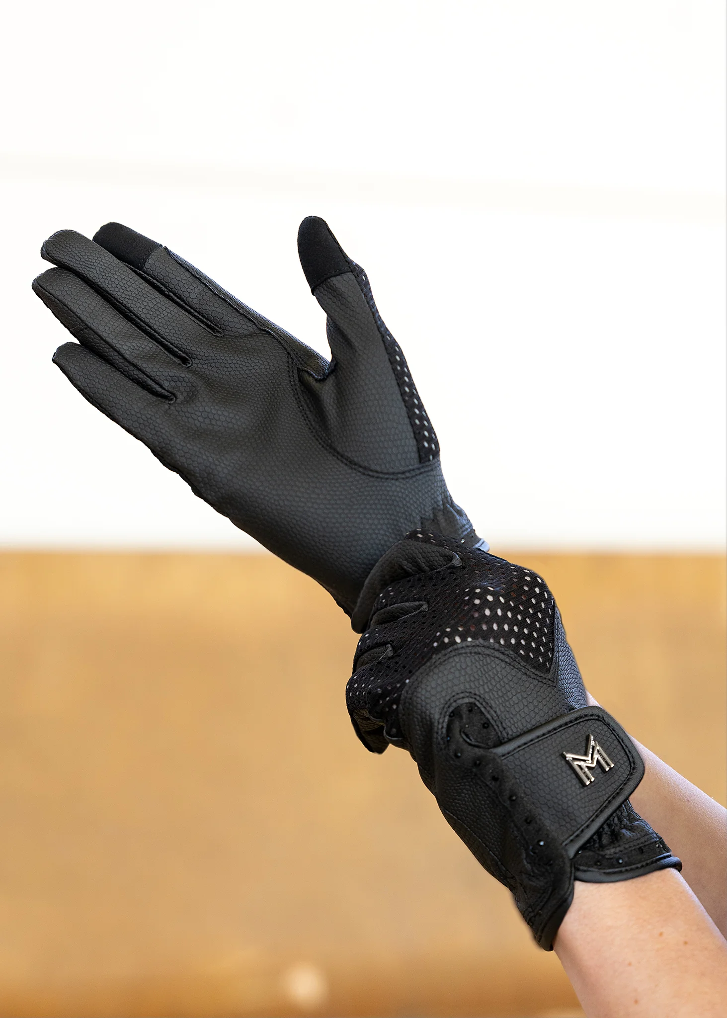 Ava Riding Gloves (Black) - Image 3