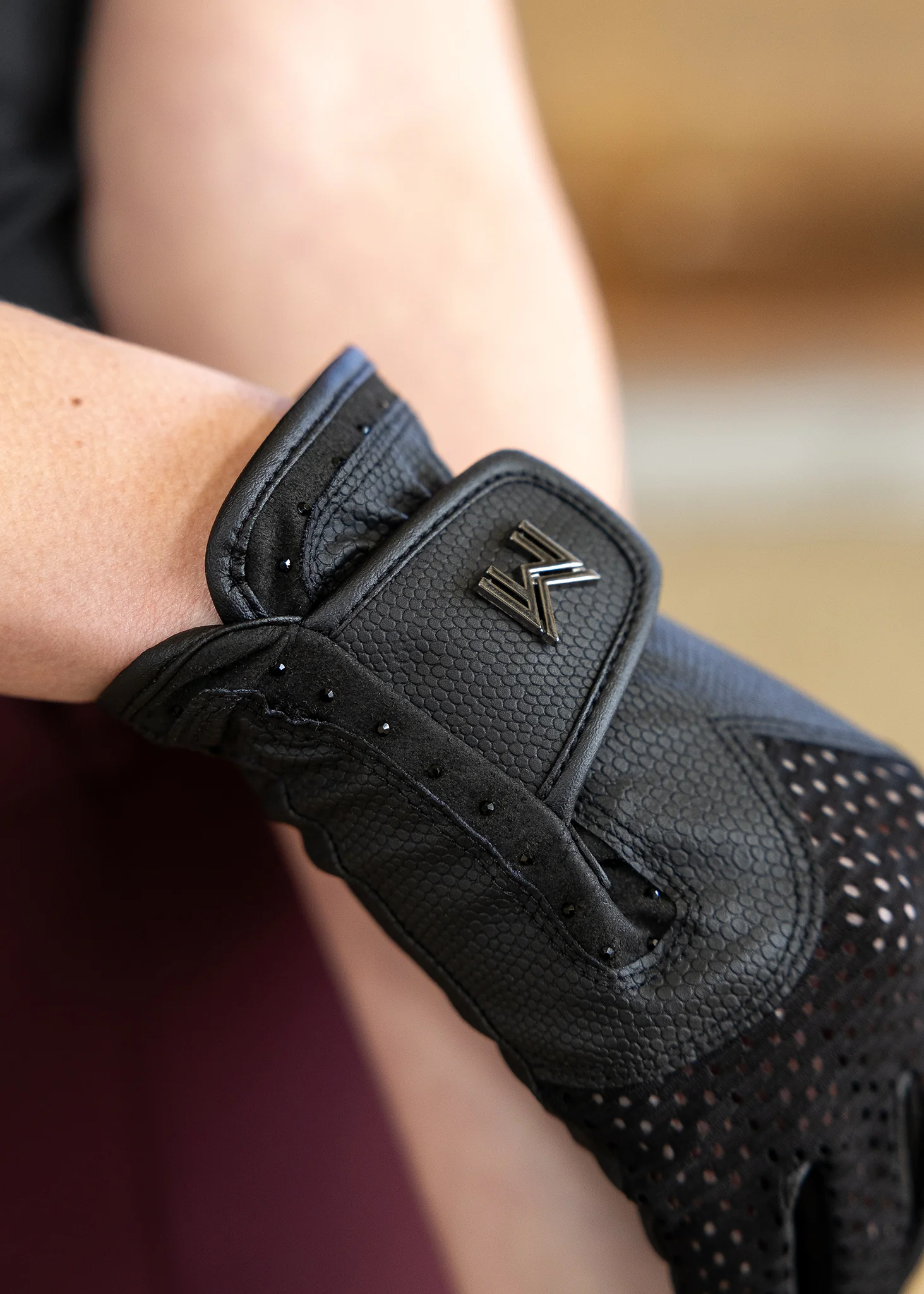 Ava Riding Gloves (Black) - Image 4