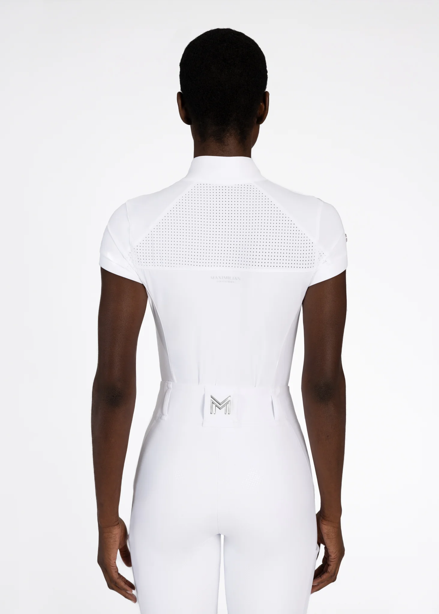 Aveen Short Sleeve Show Shirt (White) - Image 3