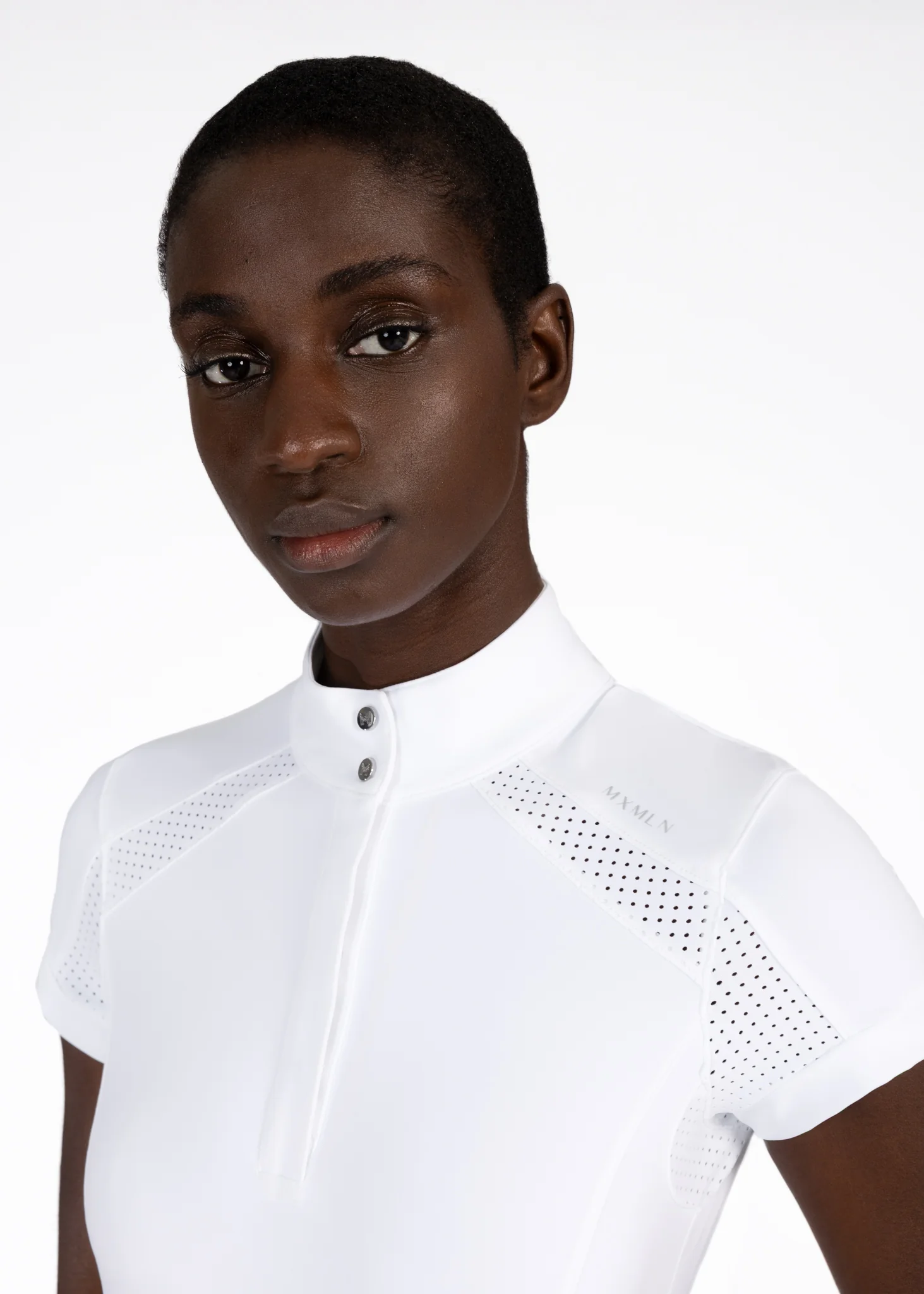 Aveen Short Sleeve Show Shirt (White) - Image 5