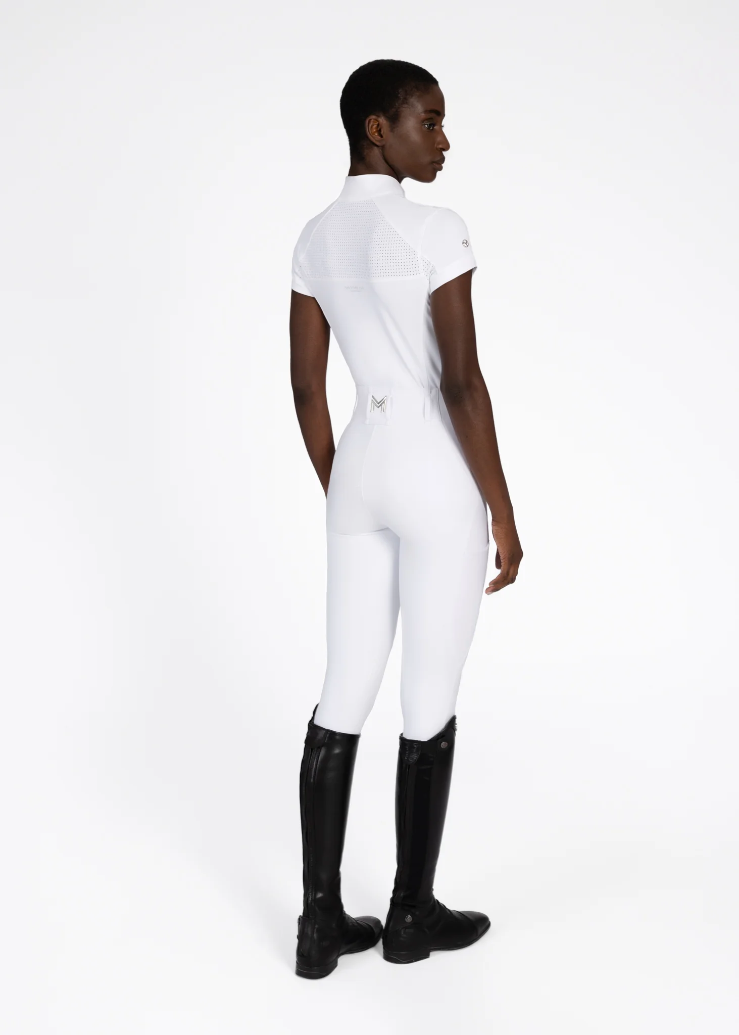 Aveen Short Sleeve Show Shirt (White) - Image 7
