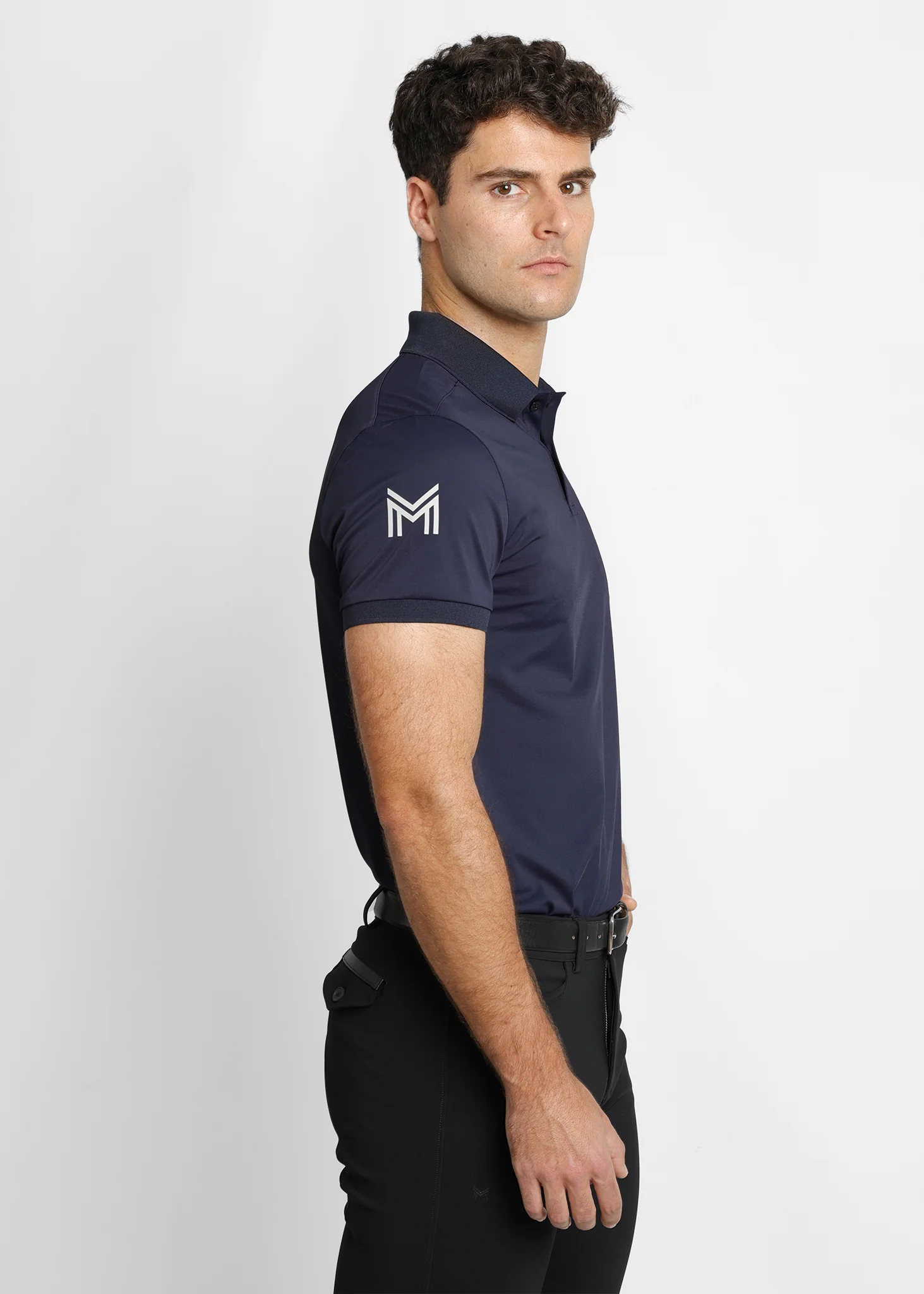 Blaze Polo Shirt (Navy) - Image 4