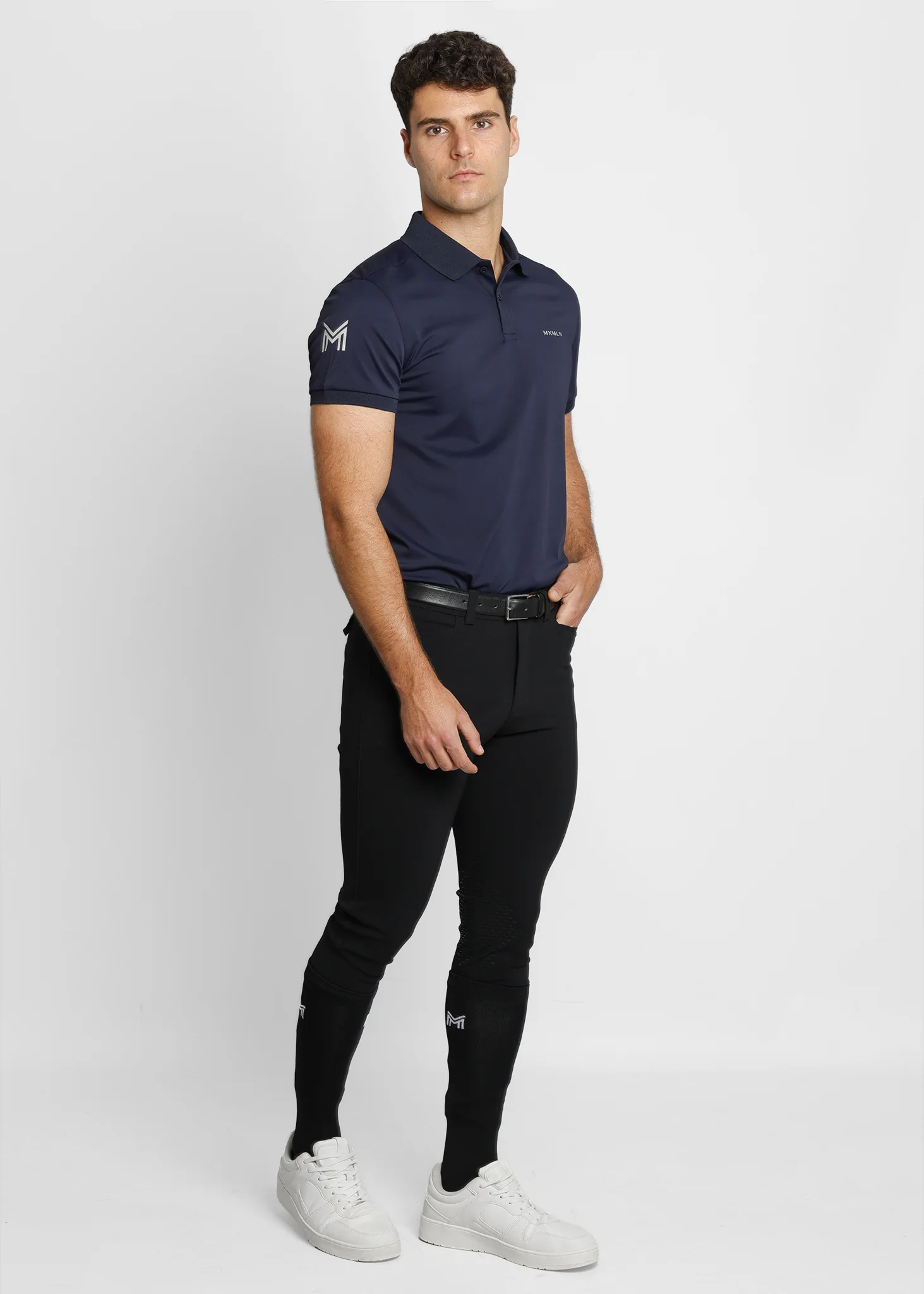 Blaze Polo Shirt (Navy) - Image 8