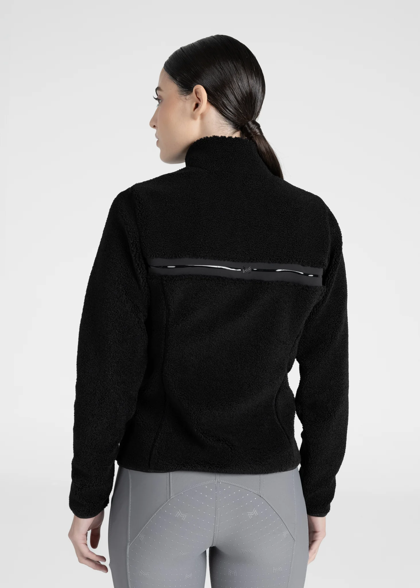Ciara Teddy Jacket (Black) - Image 3
