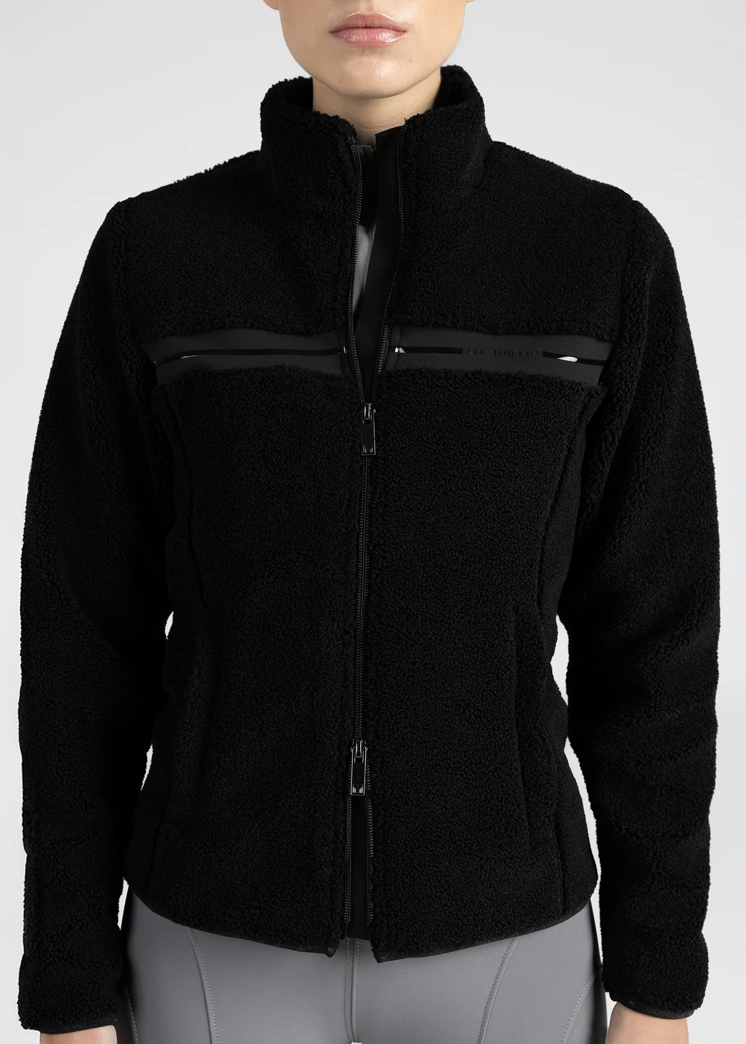 Ciara Teddy Jacket (Black) - Image 8
