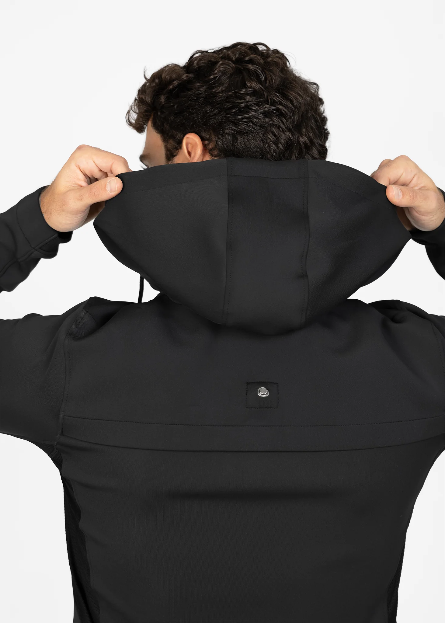 Club Zip Hoodie (Black) - Image 6
