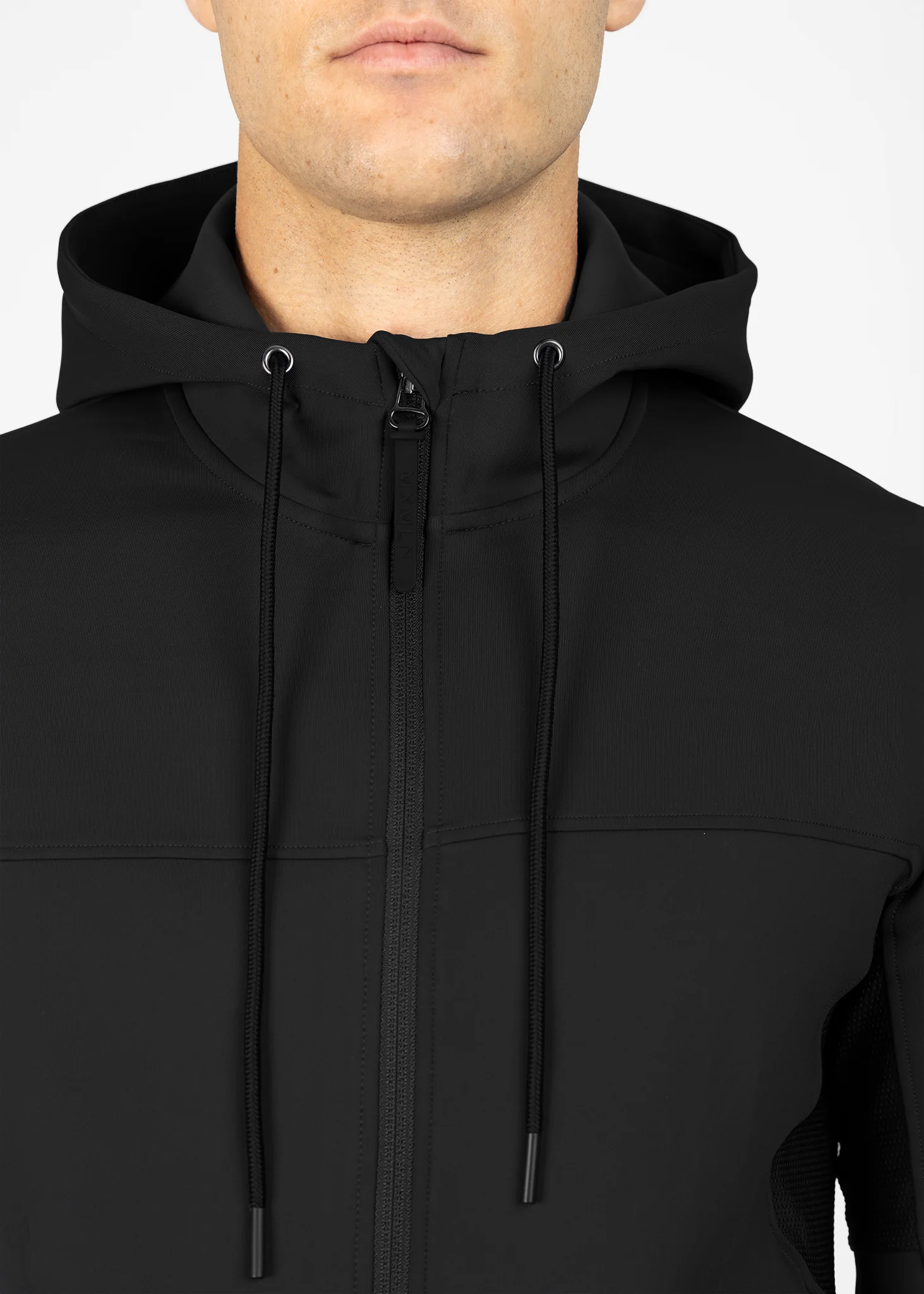 Club Zip Hoodie (Black) - Image 7