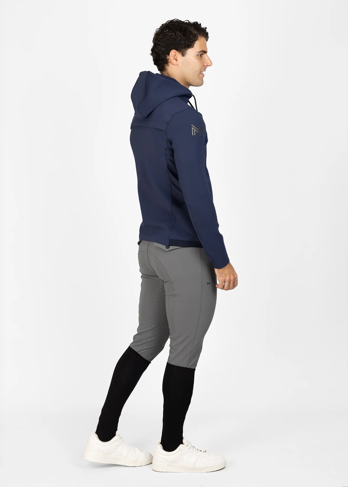 Club Zip Hoodie (Navy) - Image 10