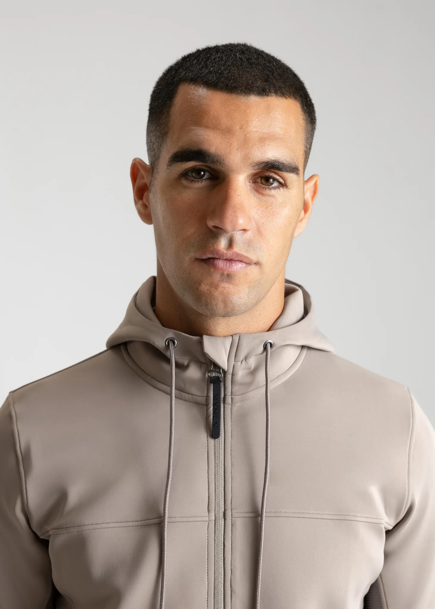 Club Zip Hoodie (Taupe) - Image 8
