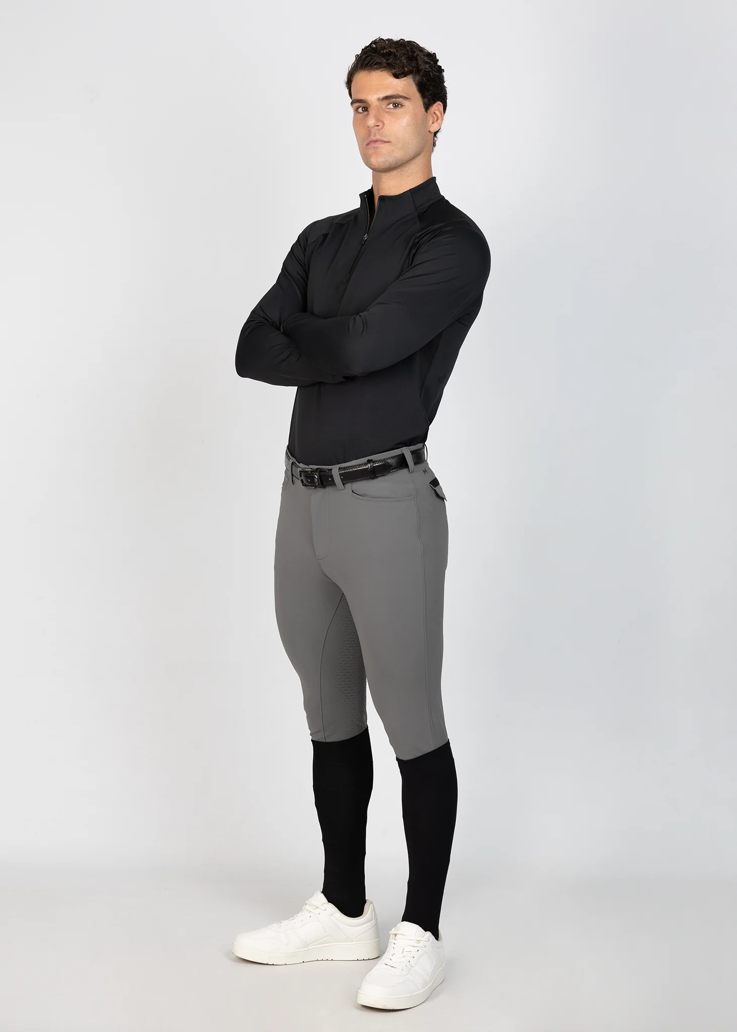 Code Long Sleeve Base Layer (Black) - Image 10