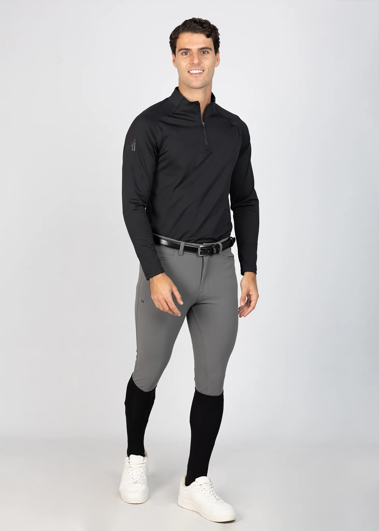 Code Long Sleeve Base Layer (Black) - Image 9