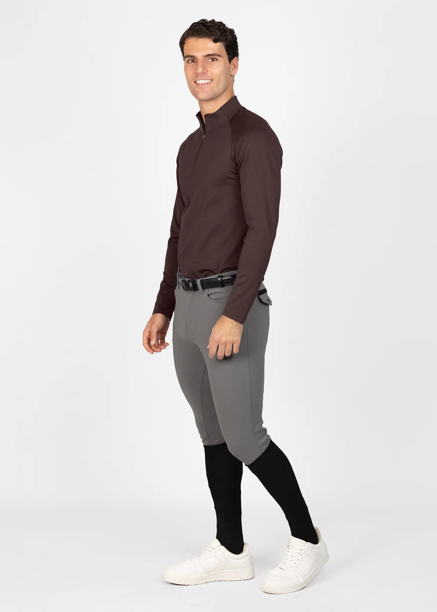 Code Long Sleeve Base Layer (Chocolate) - Image 11