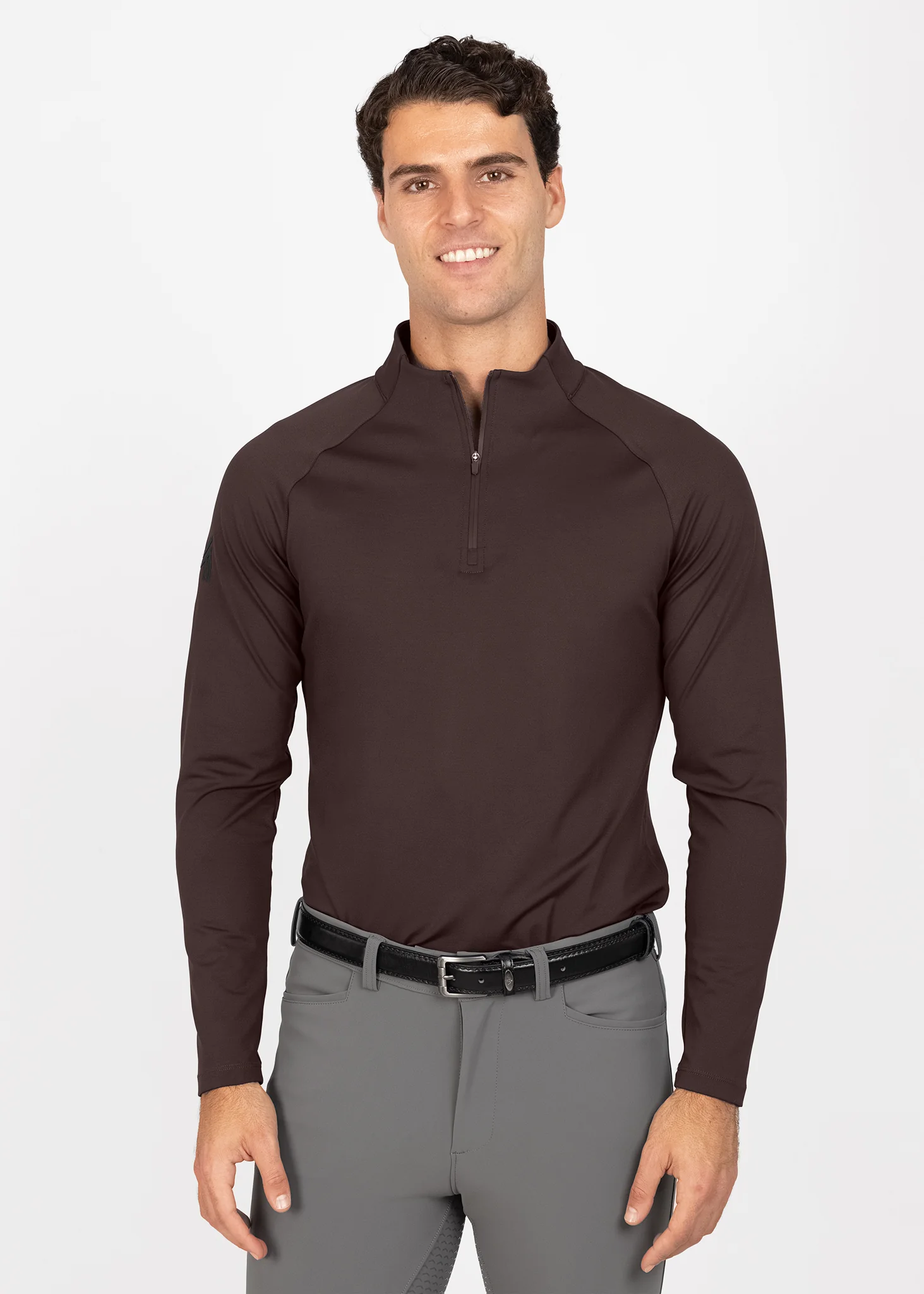 Code Long Sleeve Base Layer (Chocolate) - Image 3