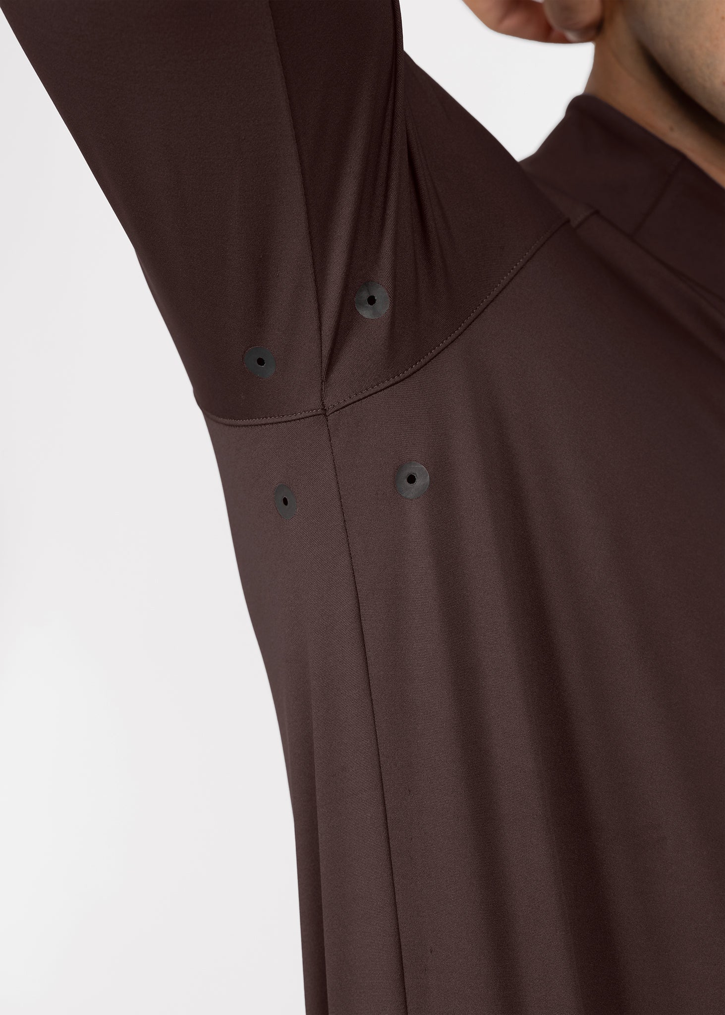 Code Long Sleeve Base Layer (Chocolate) - Image 7