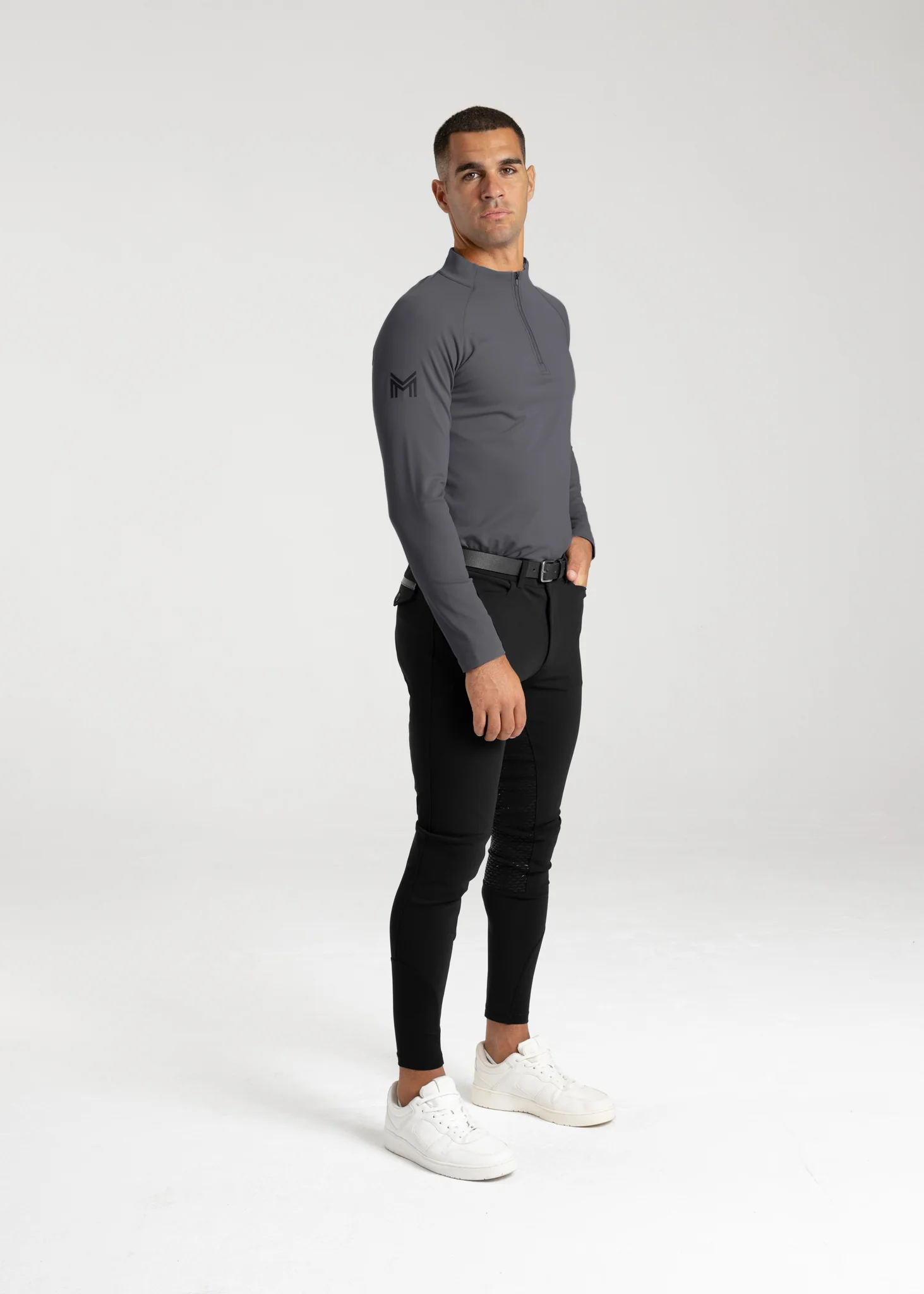 Code Long Sleeve Base Layer (Graphite) - Image 9