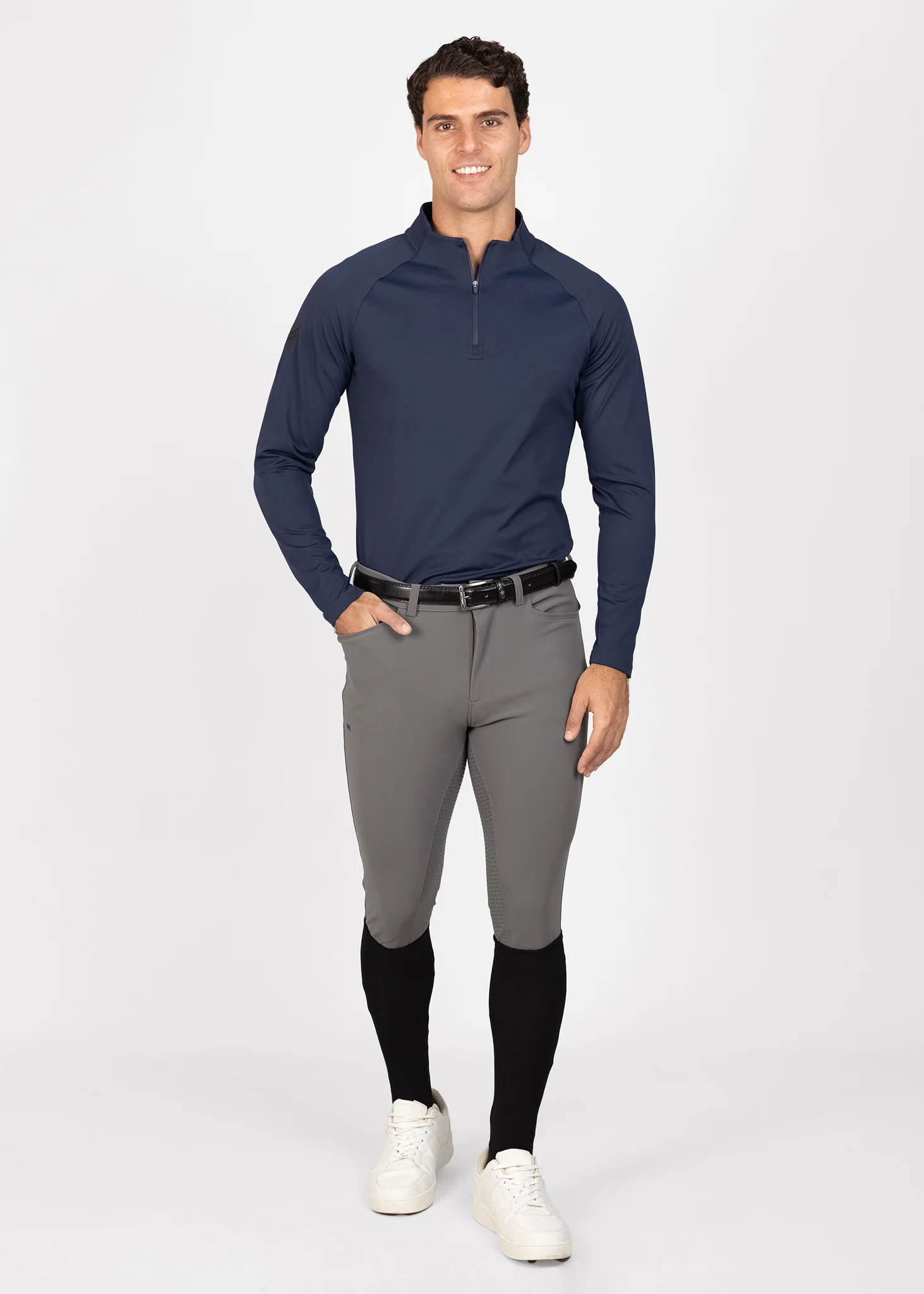 Code Long Sleeve Base Layer (Navy) - Image 10