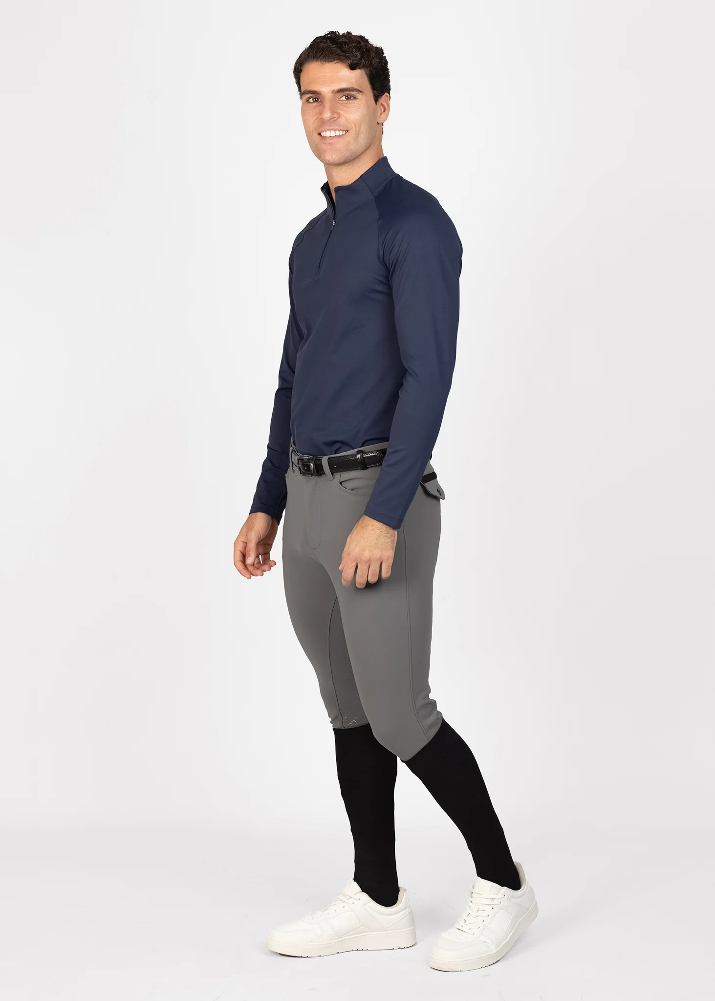 Code Long Sleeve Base Layer (Navy) - Image 11