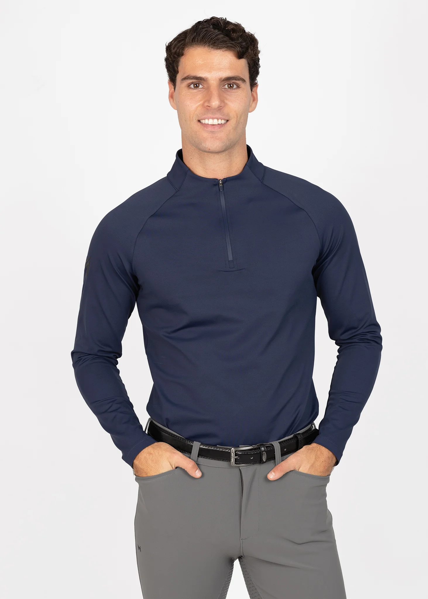 Code Long Sleeve Base Layer (Navy) - Image 3