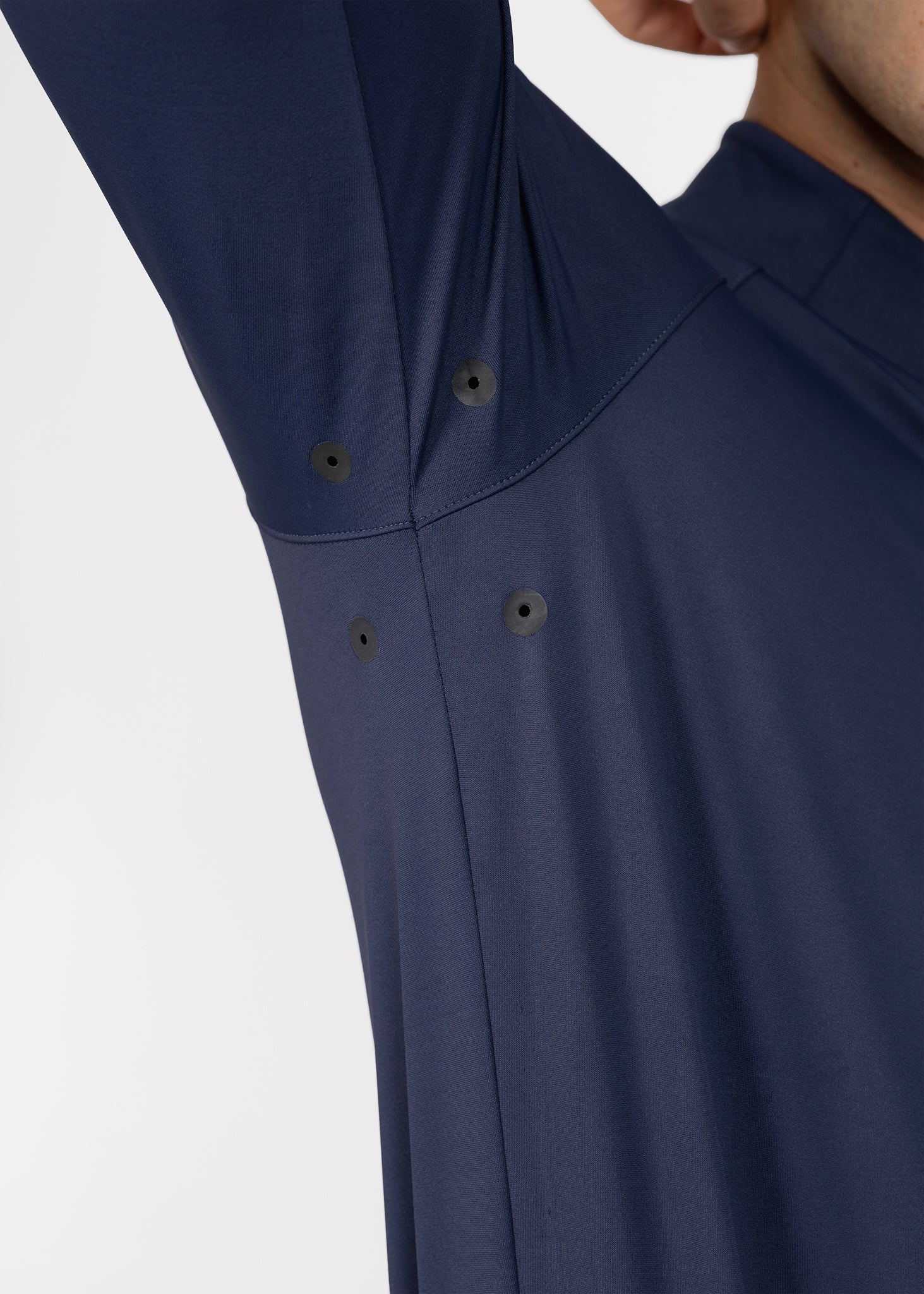 Code Long Sleeve Base Layer (Navy) - Image 7